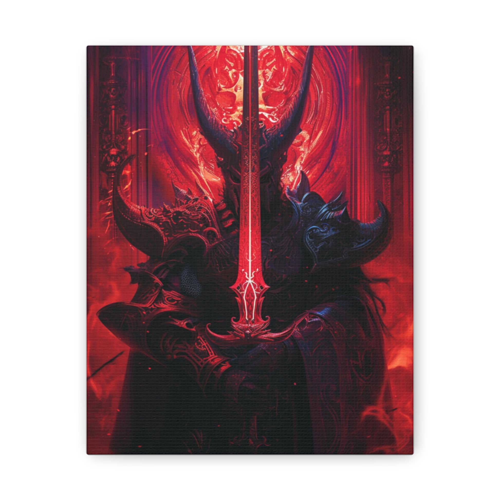 Abyssal Sentinel Canvas Gallery Wraps MysMuse - Premium Canvas from Printify - Just $16.99! Shop now at Mysterious Muse