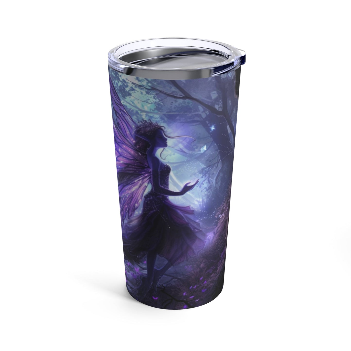 Forest Luminescence Steel Tumbler Drinkware MysMuse - Premium Tumbler from MysMuse - Just $37.95! Shop now at Mysterious Muse