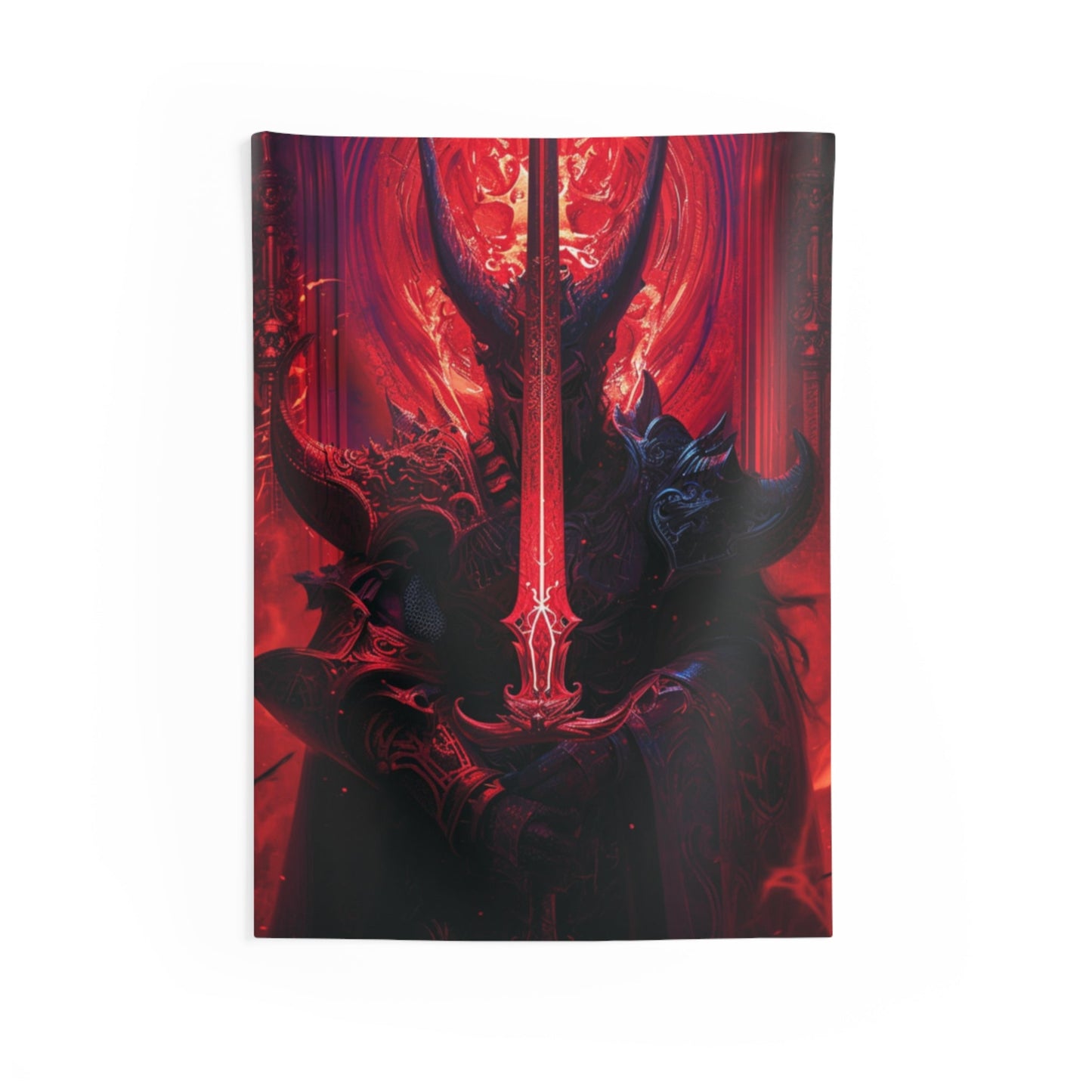 Abyssal Sentinel Hanging Wall Tapestries MysMuse - Premium Hanging Wall Tapestries from MysMuse - Just $25.99! Shop now at Mysterious Muse