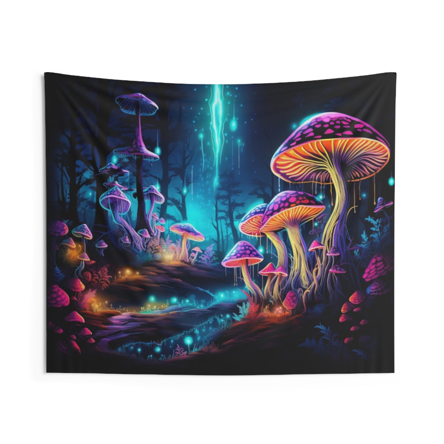 Luminous Mushrooms Hanging Wall Tapestries MysMuse - Premium Home Decor from Printify - Just $25.99! Shop now at Mysterious Muse