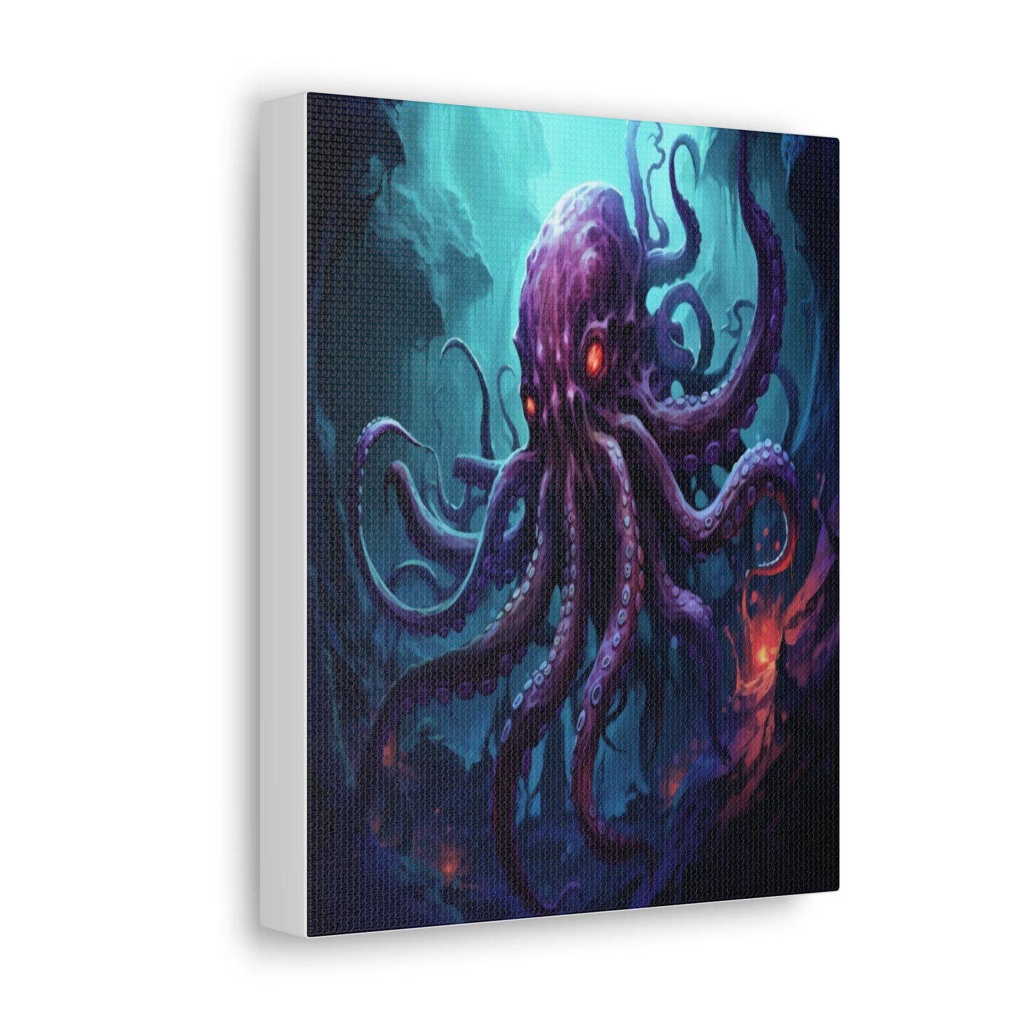 Abyssal Kraken Canvas Gallery Wraps MysMuse - Premium Canvas from Printify - Just $16.99! Shop now at Mysterious Muse