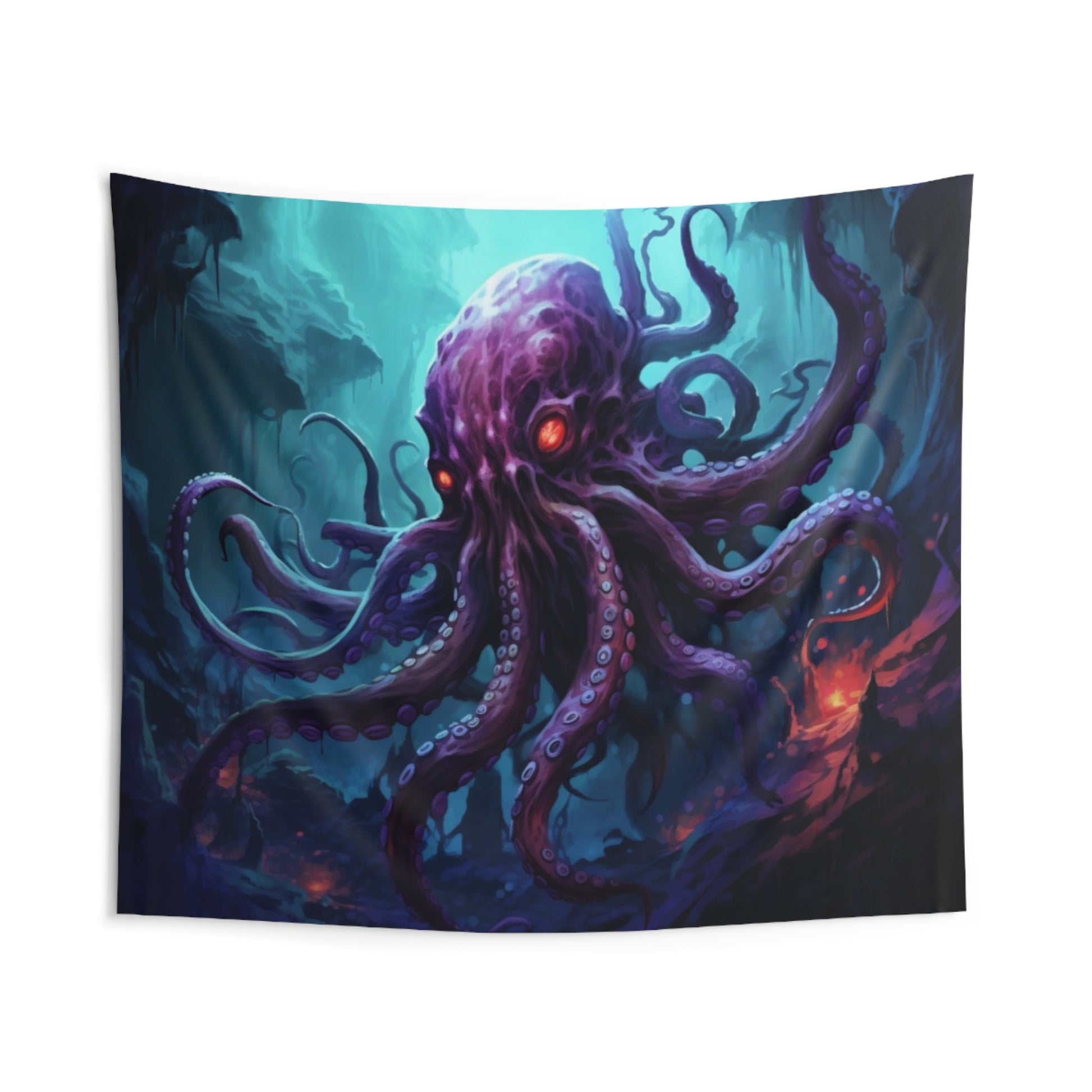 Abyssal Kraken Hanging Wall Tapestries MysMuse - Premium Home Decor from Printify - Just $25.99! Shop now at Mysterious Muse