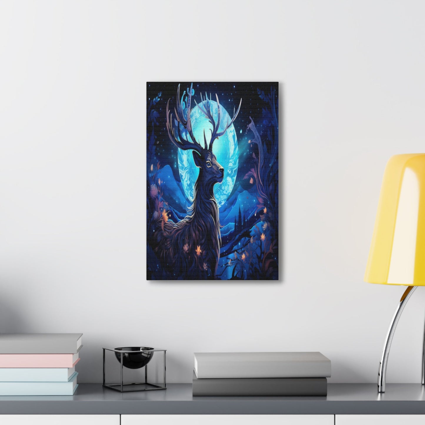 Lunar Majesty Deer Canvas Gallery Wraps MysMuse - Premium Canvas Gallery Wraps from MysMuse - Just $16.99! Shop now at Mysterious Muse