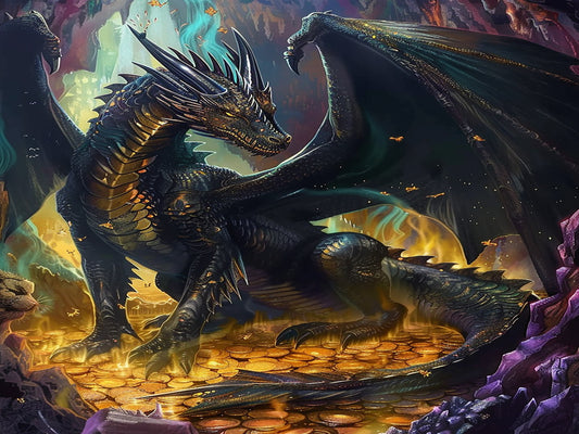 Black Dragon's Treasure Design