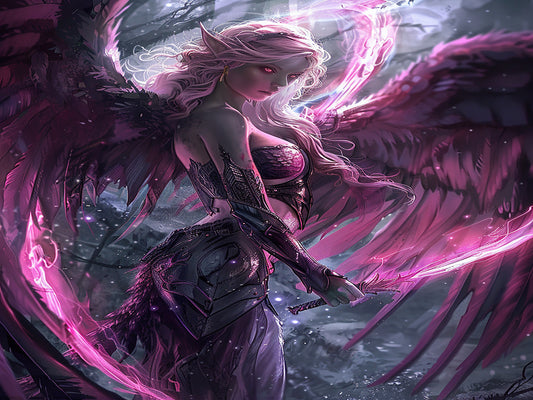 Twilight Angel of the Fae Design