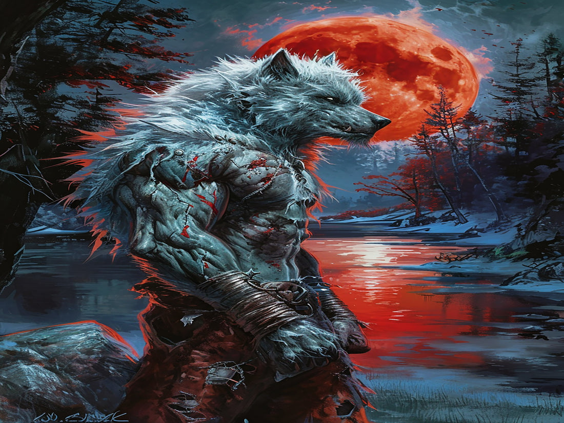 Blood Moon Lycanthrope Design