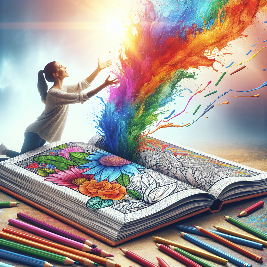 Dive into the Rainbow: Unleash the Vibrant Benefits of Adult Coloring!