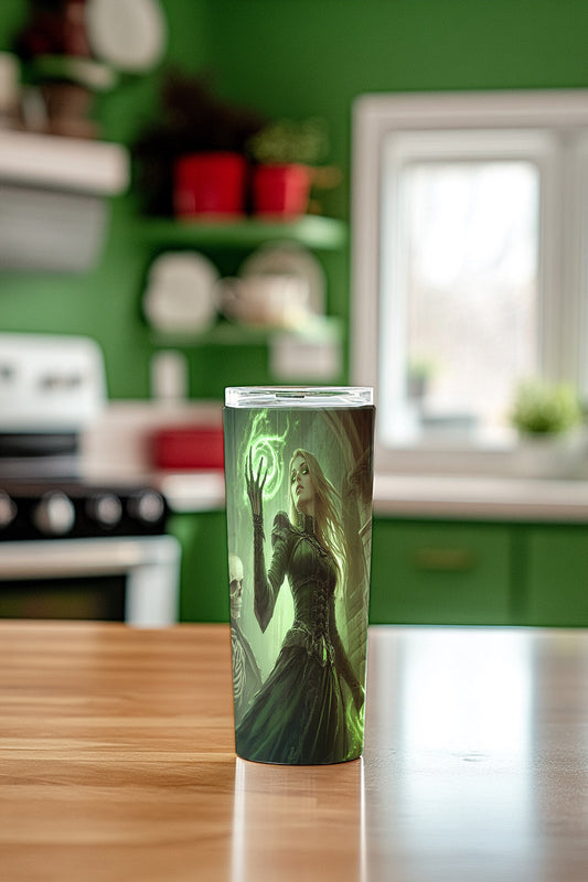 Whispering Tomb Enchantress Steel Tumbler Drinkware MysMuse - Premium Tumbler from MysMuse - Just $37.95! Shop now at Mysterious Muse