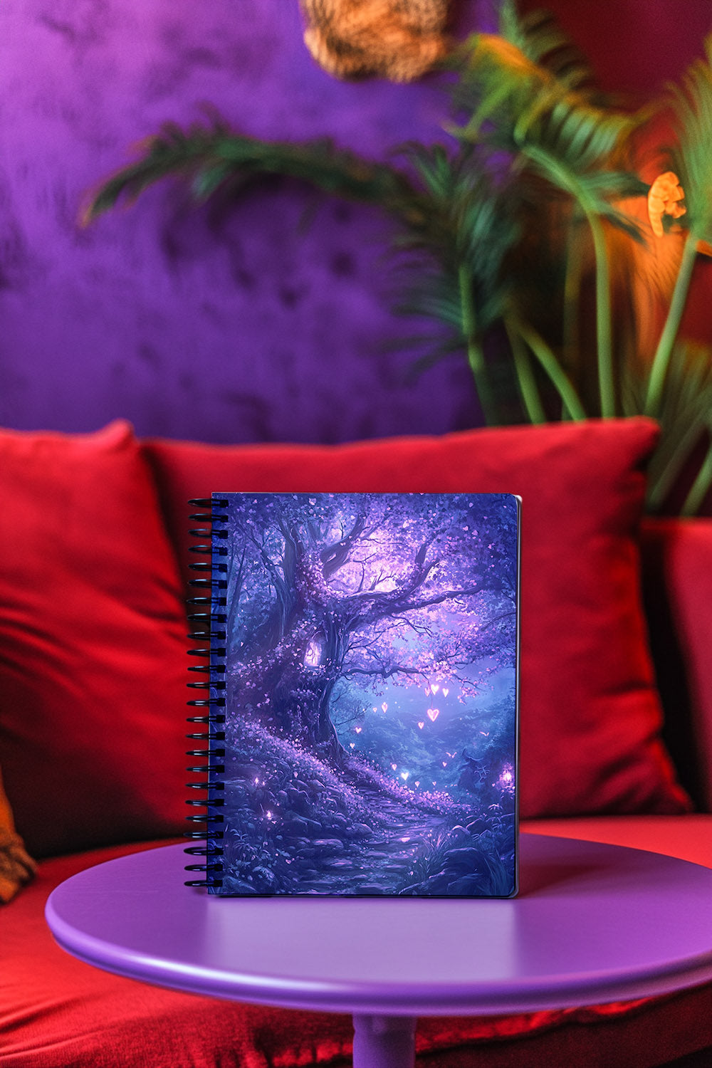 Luminary Hearts Path Spiral Notebook MysMuse - Premium Spiral Notebook from MysMuse - Just $14.99! Shop now at Mysterious Muse