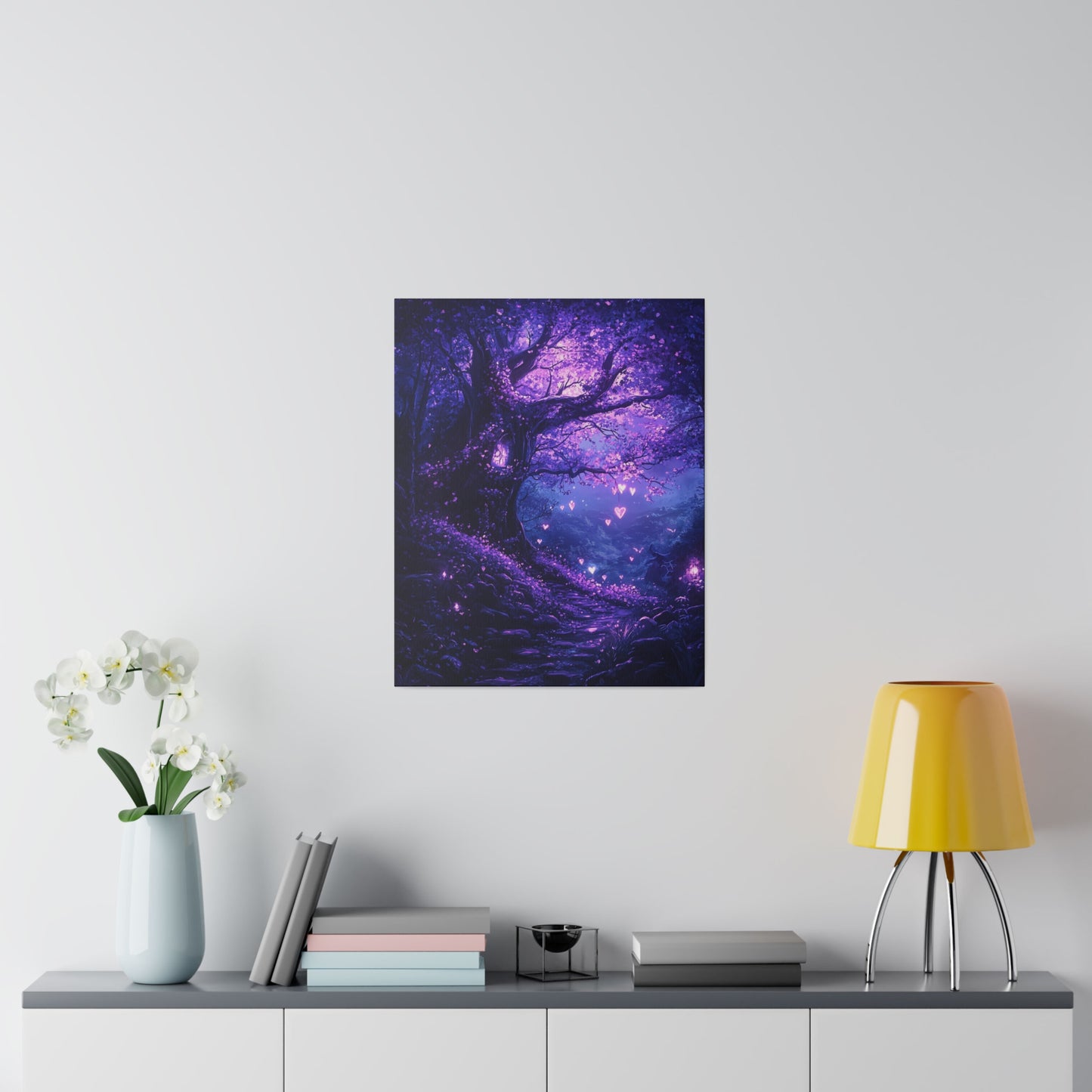 Luminary Hearts Path Matte Canvas Prints MysMuse - Premium Matte Canvas Prints from MysMuse - Just $41.99! Shop now at Mysterious Muse