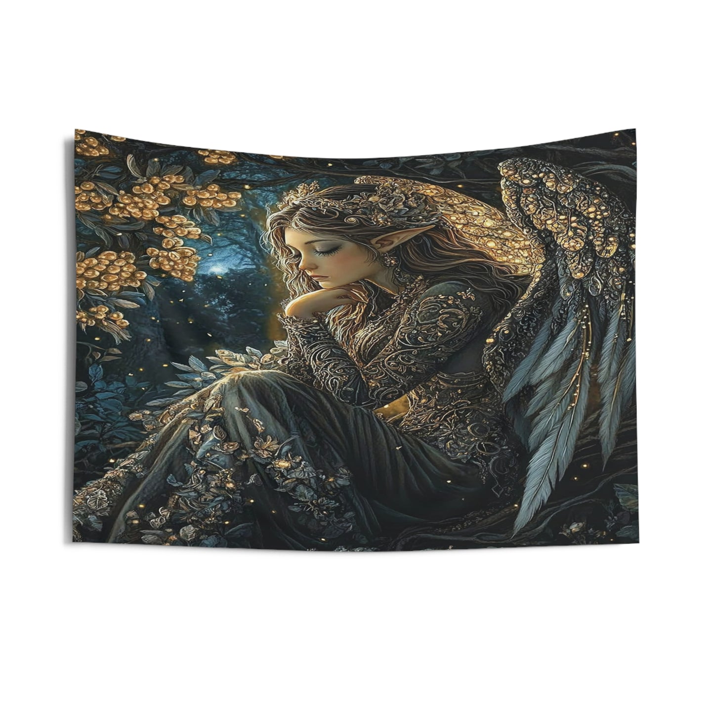 Celestial Dreamer Decorative Wall Tapestry MysMuse - Premium Decorative Wall Tapestry from MysMuse - Just $26.99! Shop now at Mysterious Muse