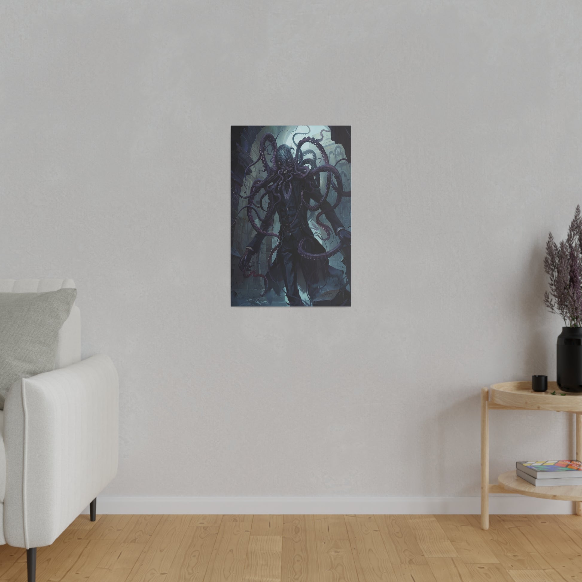 Mindflayer Tyrant Matte Canvas Prints MysMuse - Premium Matte Canvas Prints from MysMuse - Just $41.99! Shop now at Mysterious Muse