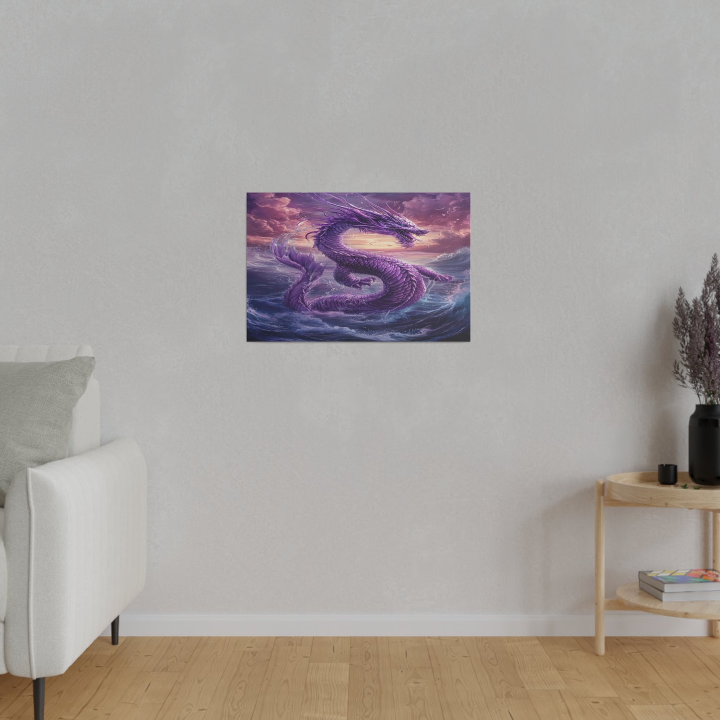 Stormcrest Leviathan Matte Canvas Prints MysMuse - Premium Matte Canvas Prints from MysMuse - Just $41.99! Shop now at Mysterious Muse