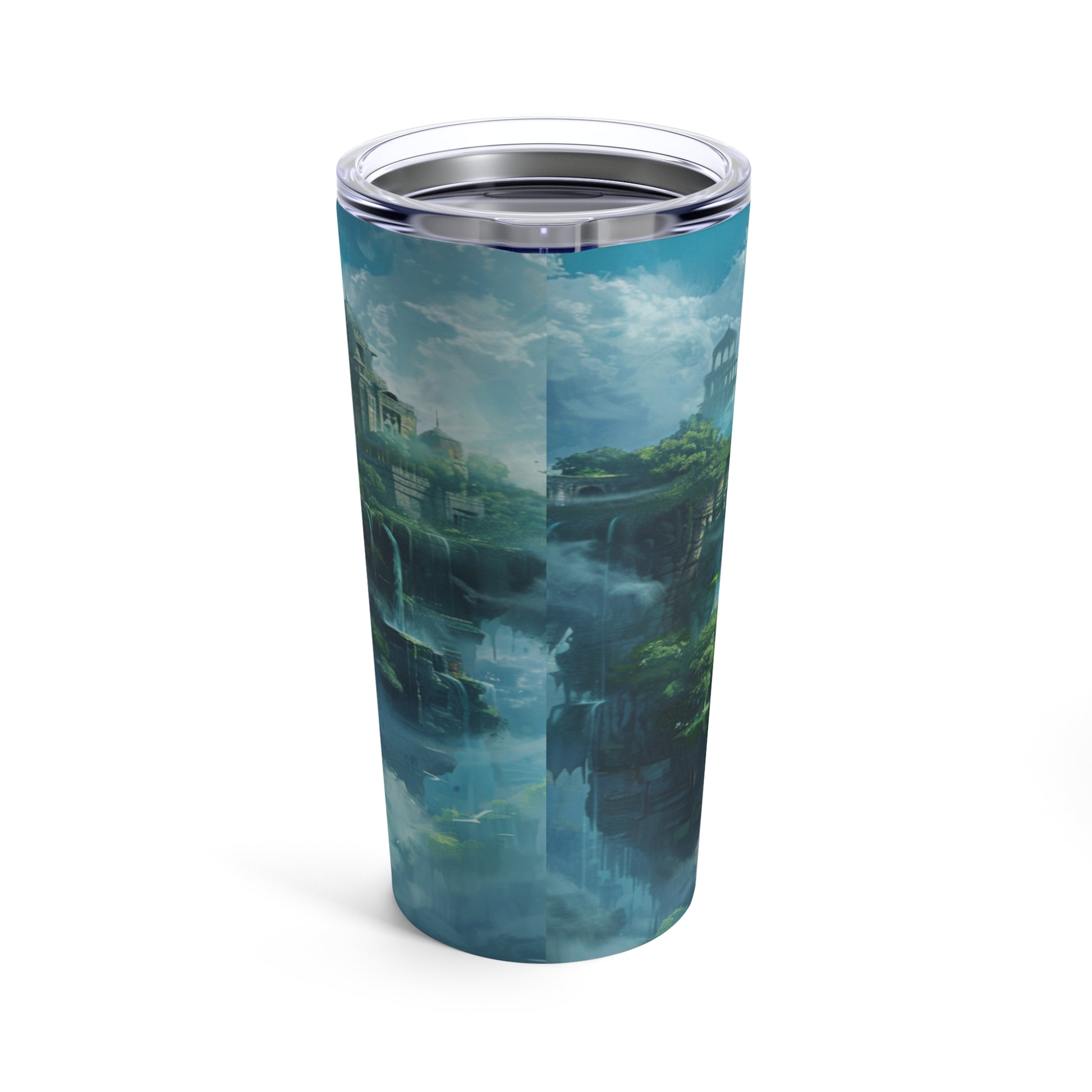 Floating Islands Steel Tumbler Drinkware MysMuse - Premium Tumbler from MysMuse - Just $37.95! Shop now at Mysterious Muse