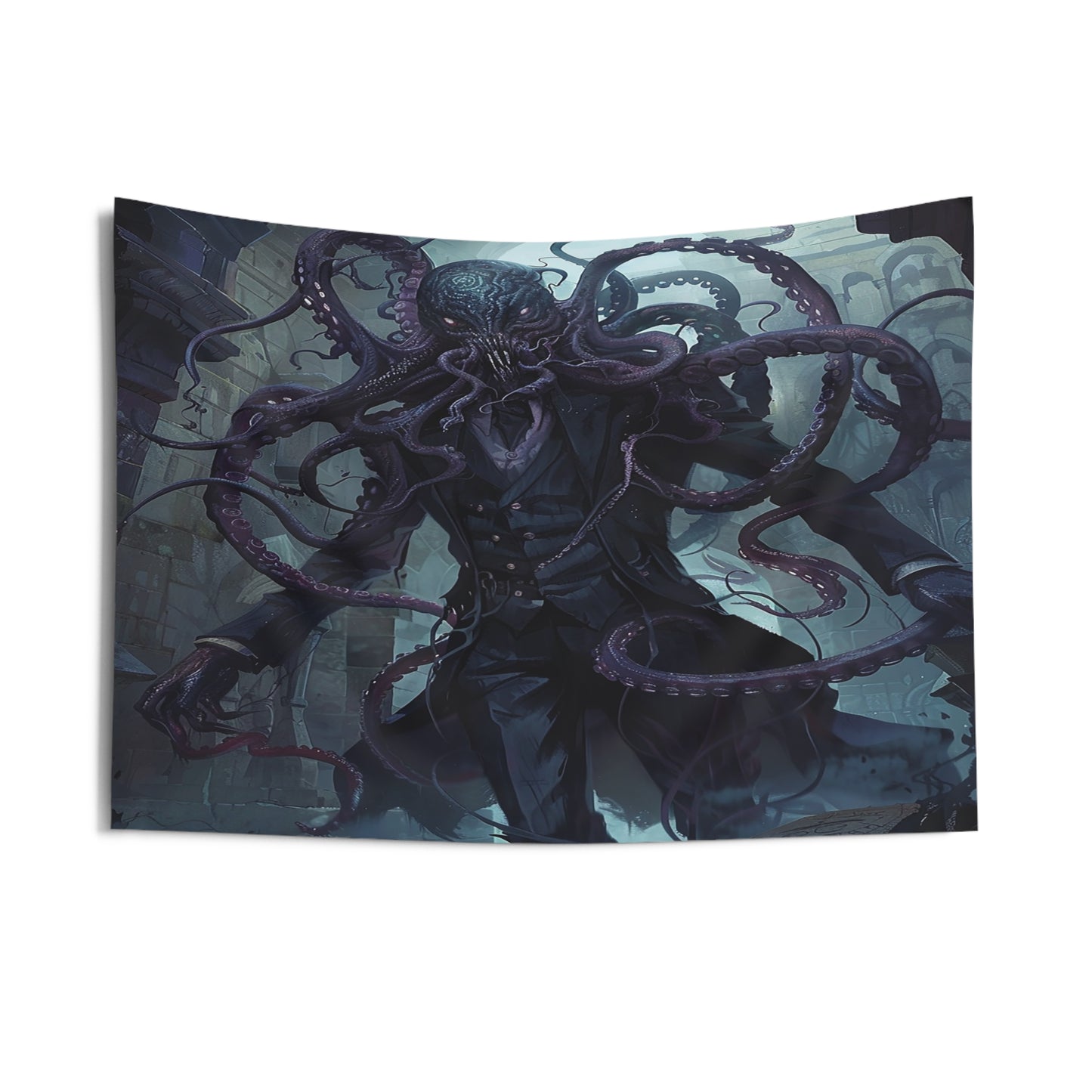 Mindflayer Tyrant Decorative Wall Tapestry MysMuse - Premium Decorative Wall Tapestry from MysMuse - Just $26.99! Shop now at Mysterious Muse