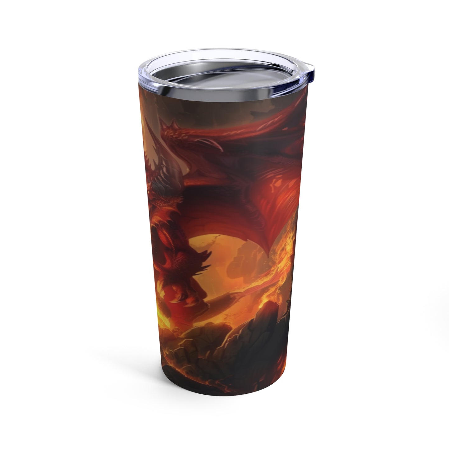 Dragon’s Inferno Steel Tumbler Drinkware MysMuse - Premium Tumbler from MysMuse - Just $37.95! Shop now at Mysterious Muse