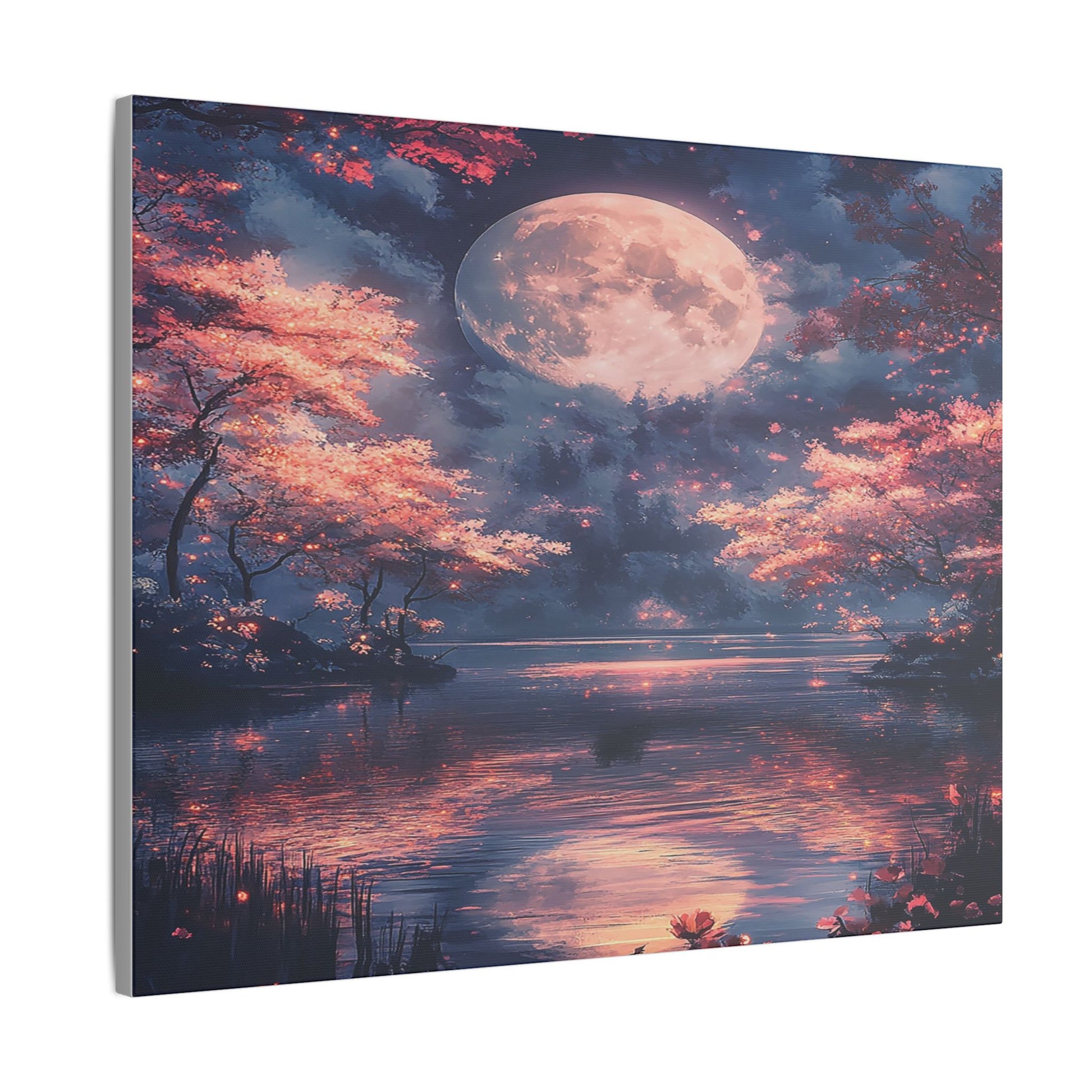 Celestial Reflections Matte Canvas Prints MysMuse - Premium Matte Canvas Prints from MysMuse - Just $41.99! Shop now at Mysterious Muse