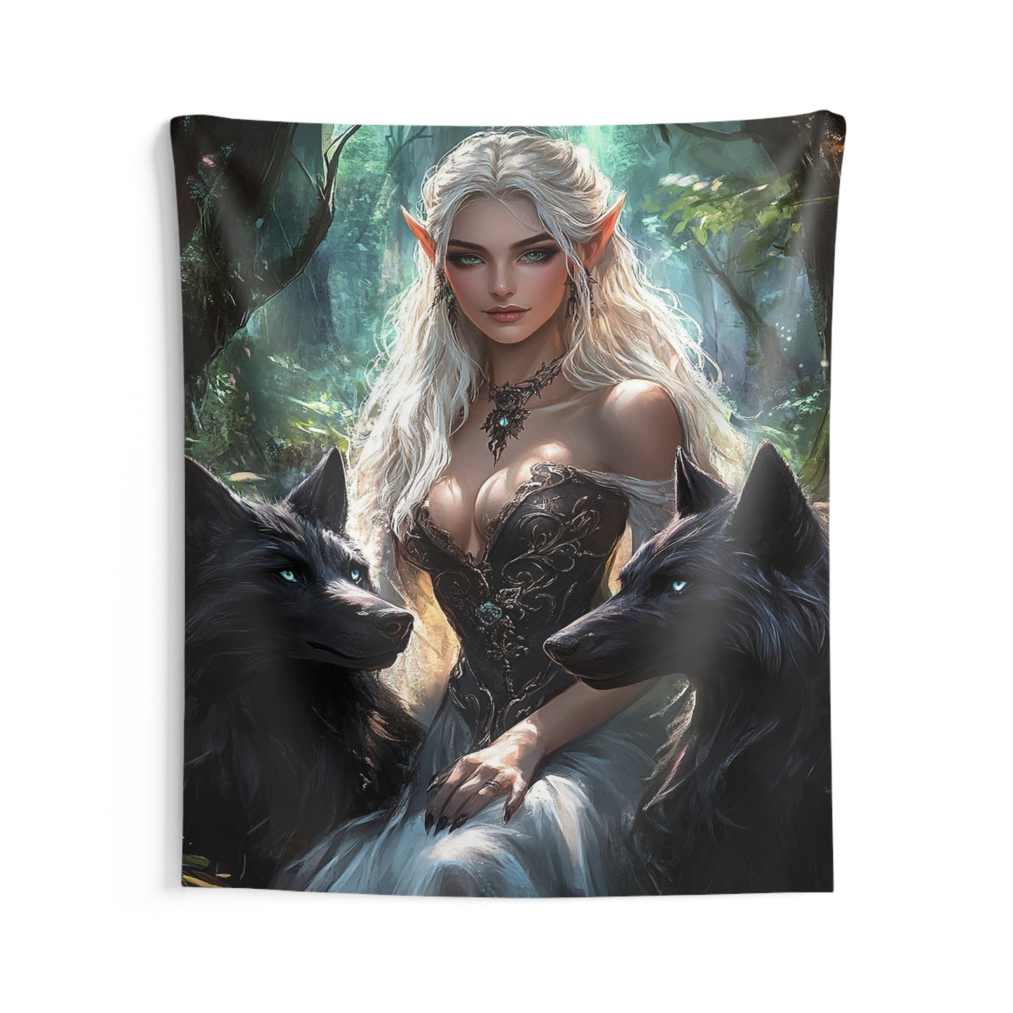 Mistress of Shadowfang Decorative Wall Tapestry MysMuse - Premium Decorative Wall Tapestry from MysMuse - Just $26.99! Shop now at Mysterious Muse