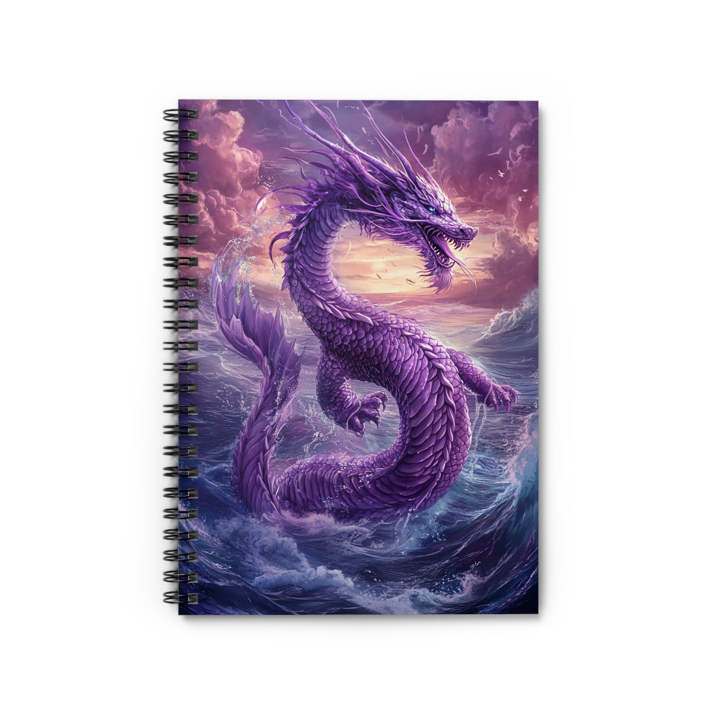 Stormcrest Leviathan Spiral Notebook MysMuse - Premium Spiral Notebook from MysMuse - Just $14.99! Shop now at Mysterious Muse