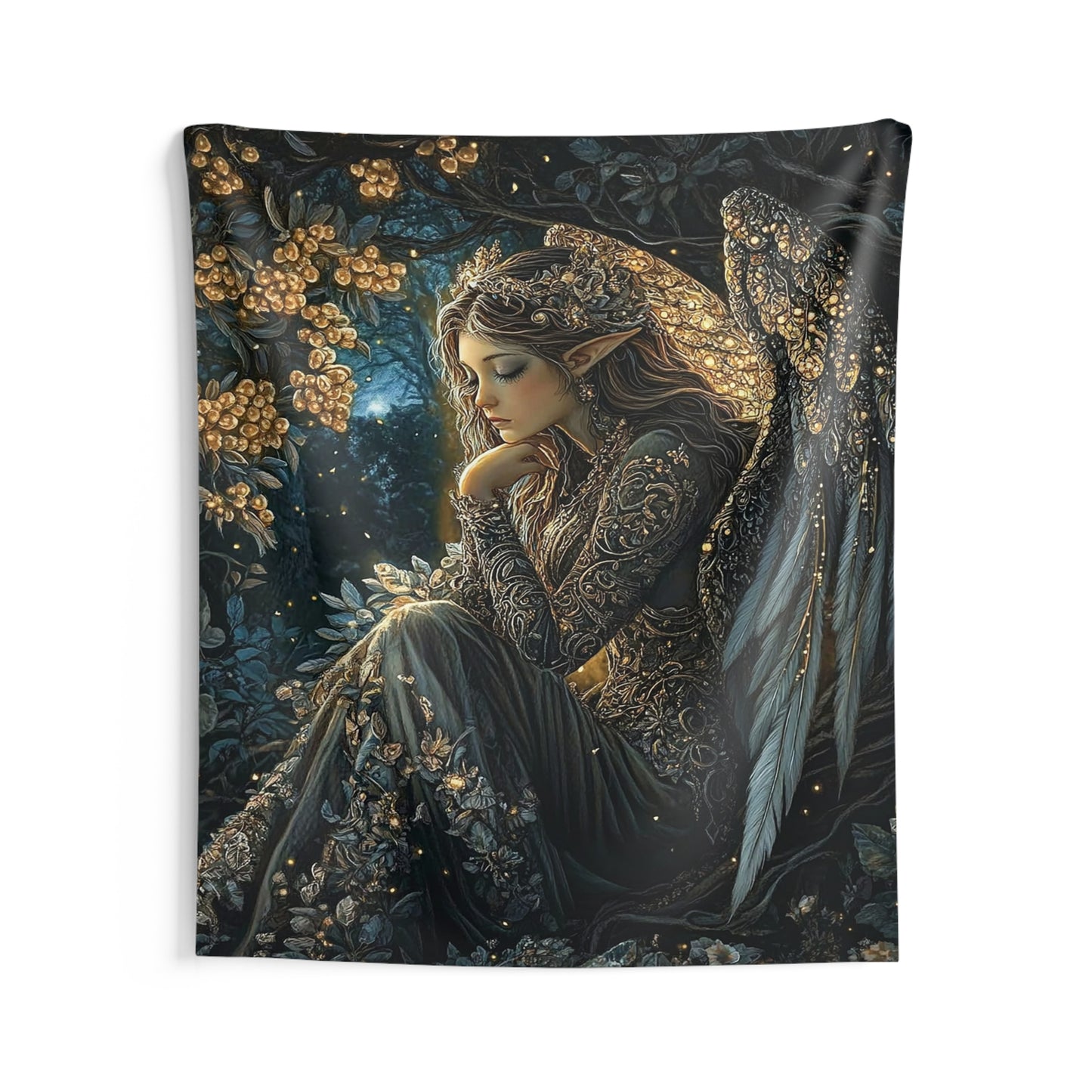 Celestial Dreamer Decorative Wall Tapestry MysMuse - Premium Decorative Wall Tapestry from MysMuse - Just $26.99! Shop now at Mysterious Muse