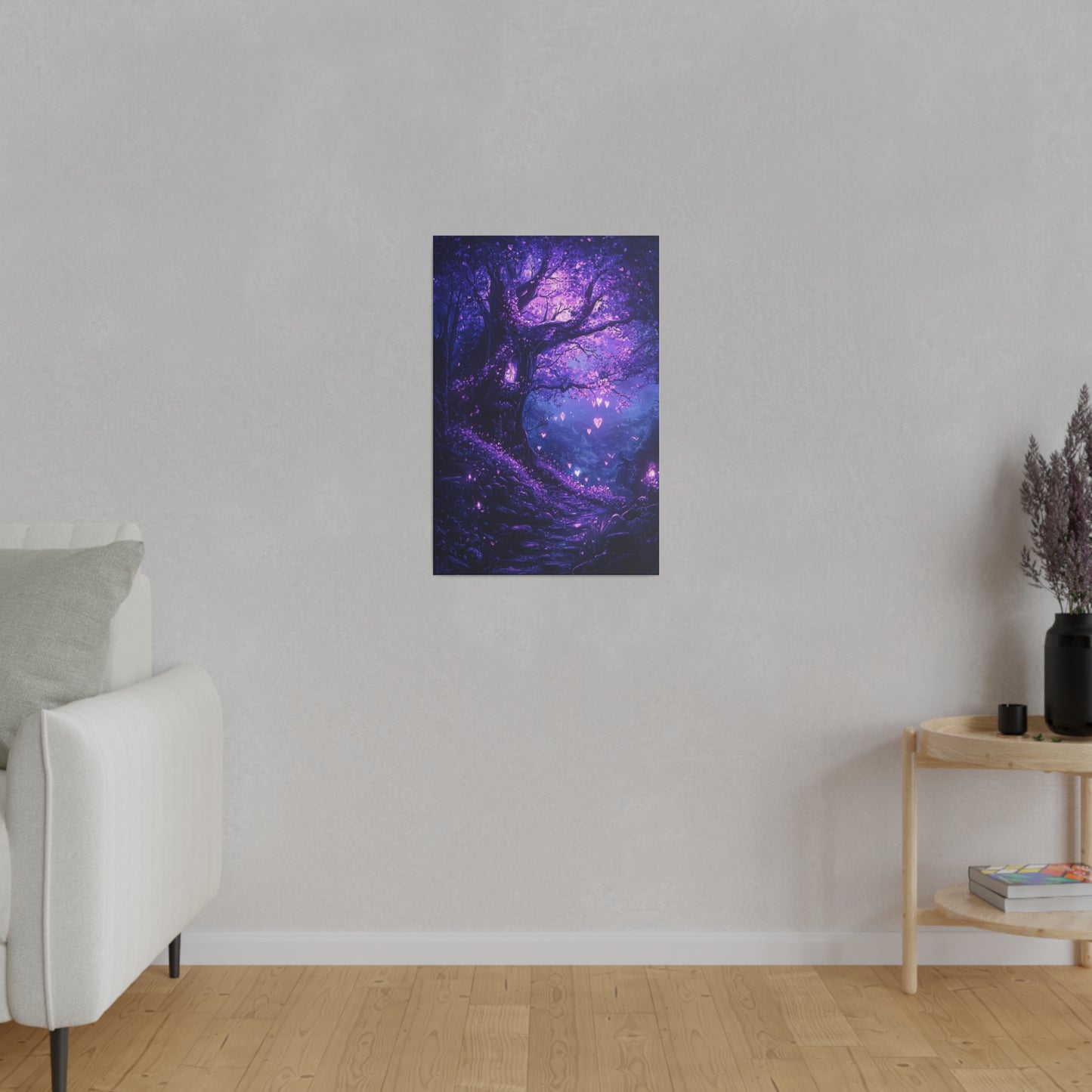 Luminary Hearts Path Matte Canvas Prints MysMuse - Premium Matte Canvas Prints from MysMuse - Just $41.99! Shop now at Mysterious Muse