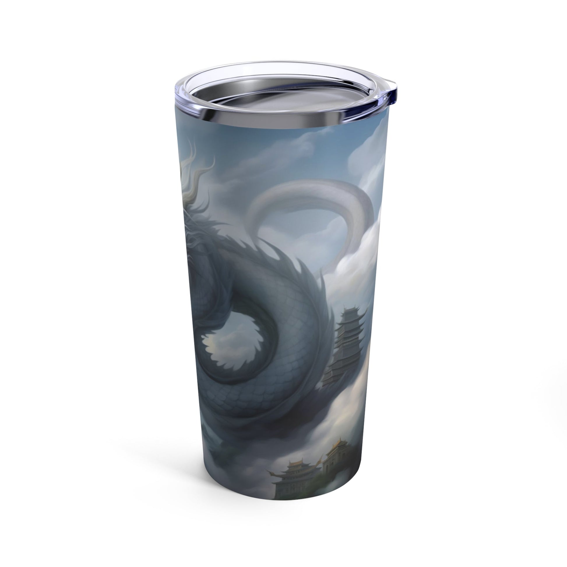 Mystical Mist Dragon Steel Tumbler MysMuse - Premium Tumbler from MysMuse - Just $37.75! Shop now at Mysterious Muse