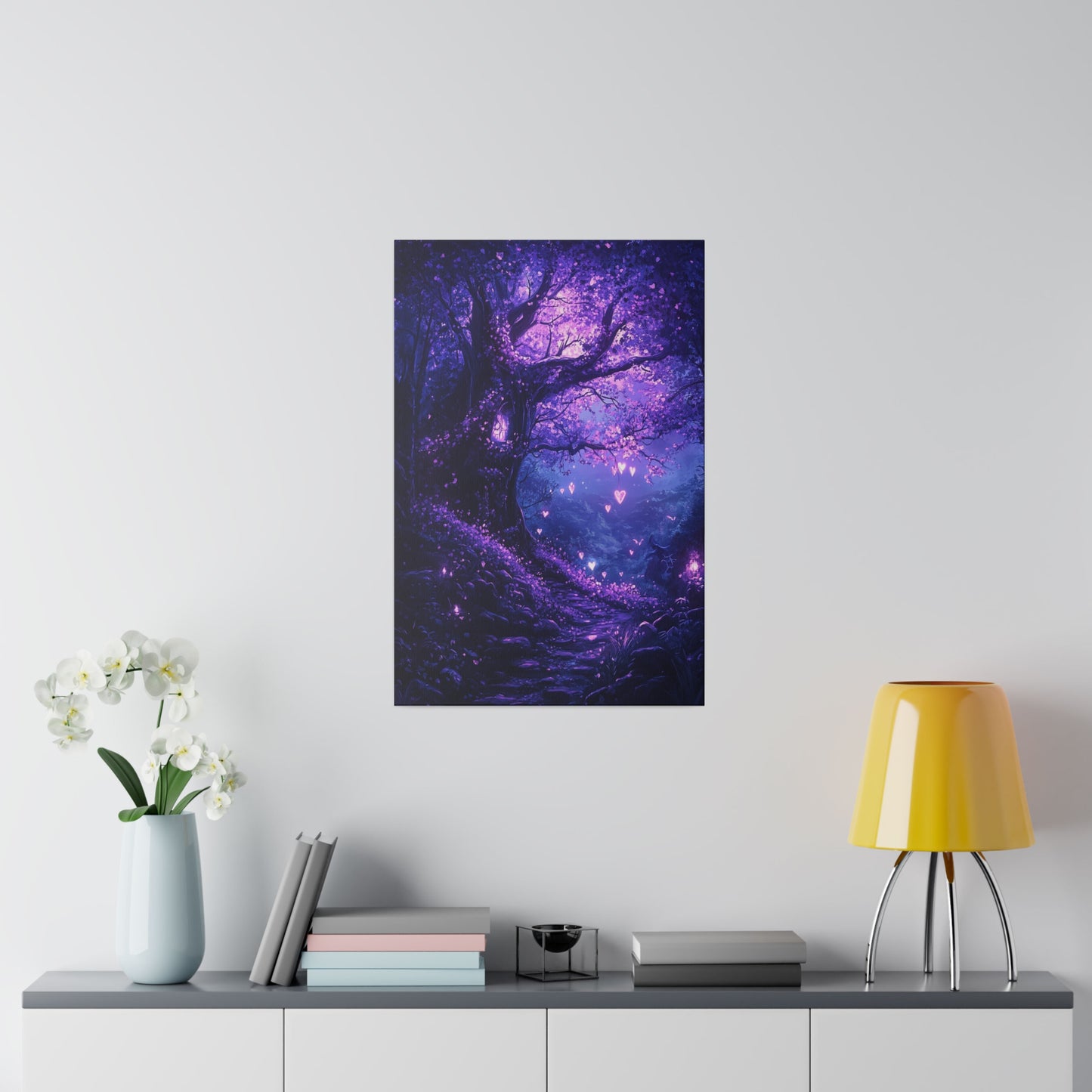 Luminary Hearts Path Matte Canvas Prints MysMuse - Premium Matte Canvas Prints from MysMuse - Just $41.99! Shop now at Mysterious Muse