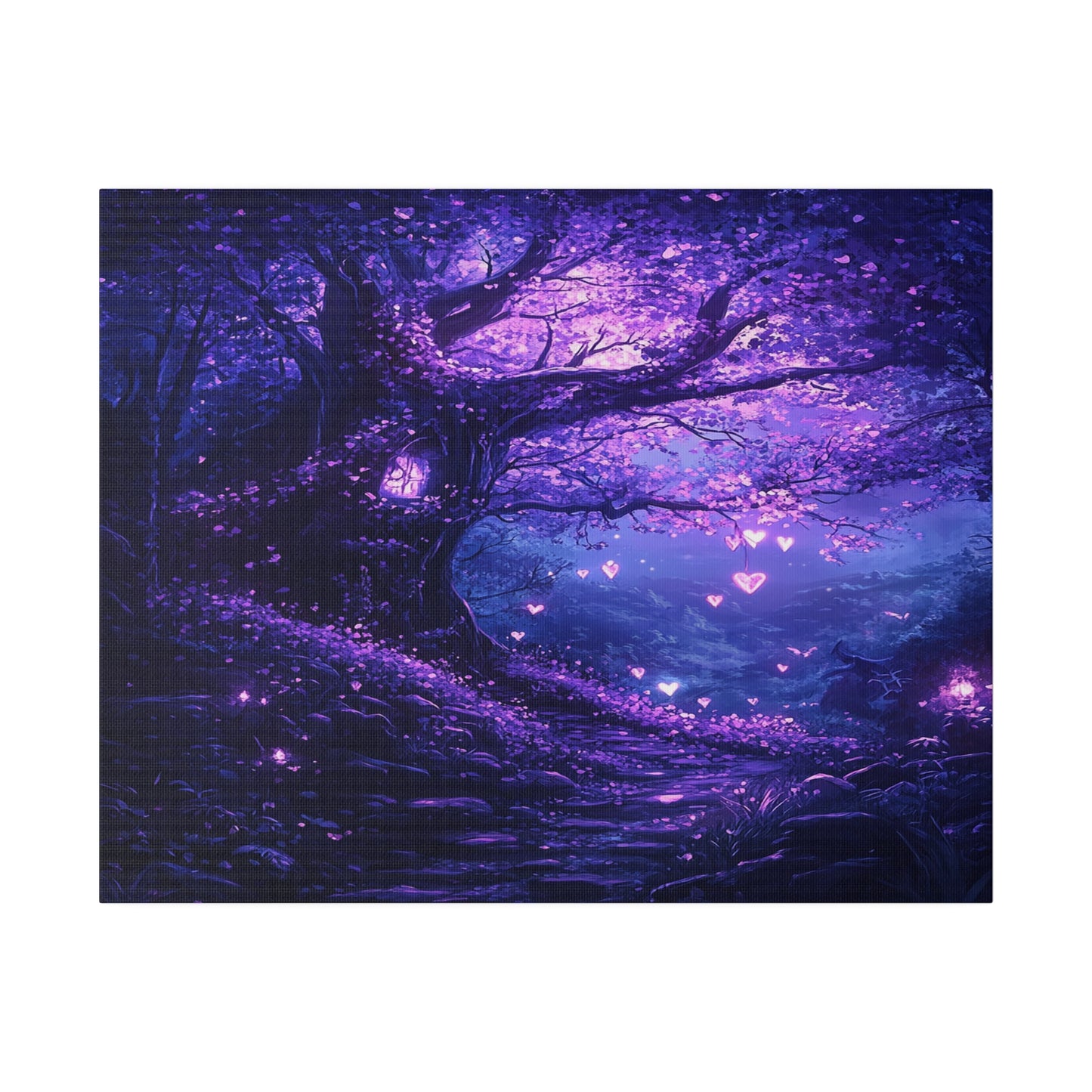 Luminary Hearts Path Matte Canvas Prints MysMuse - Premium Matte Canvas Prints from MysMuse - Just $41.99! Shop now at Mysterious Muse