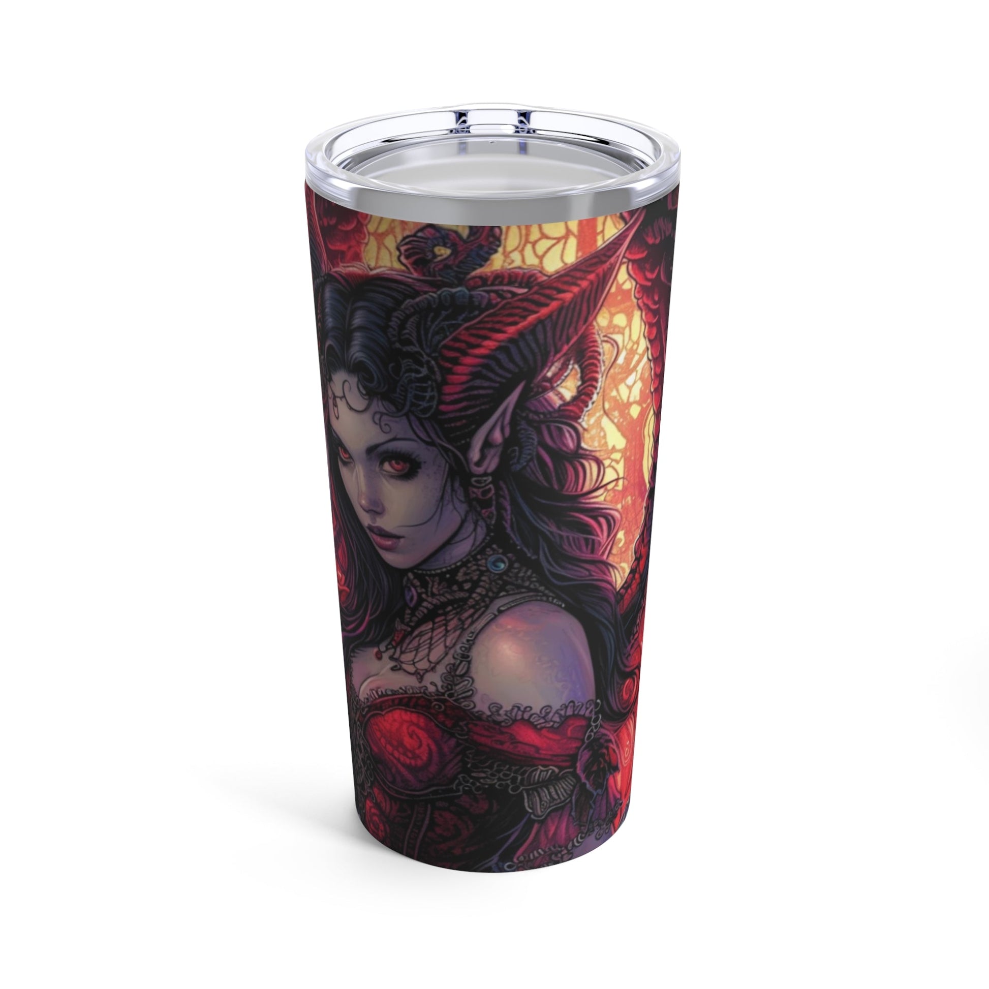 Scarlet Succubus Steel Tumbler MysMuse - Premium Tumbler from MysMuse - Just $37.95! Shop now at Mysterious Muse
