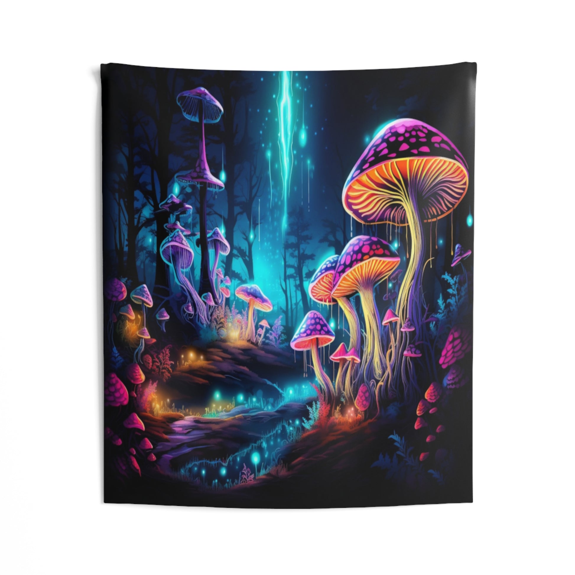 Luminous Mushrooms Hanging Wall Tapestries MysMuse - Premium Home Decor from Printify - Just $25.99! Shop now at Mysterious Muse