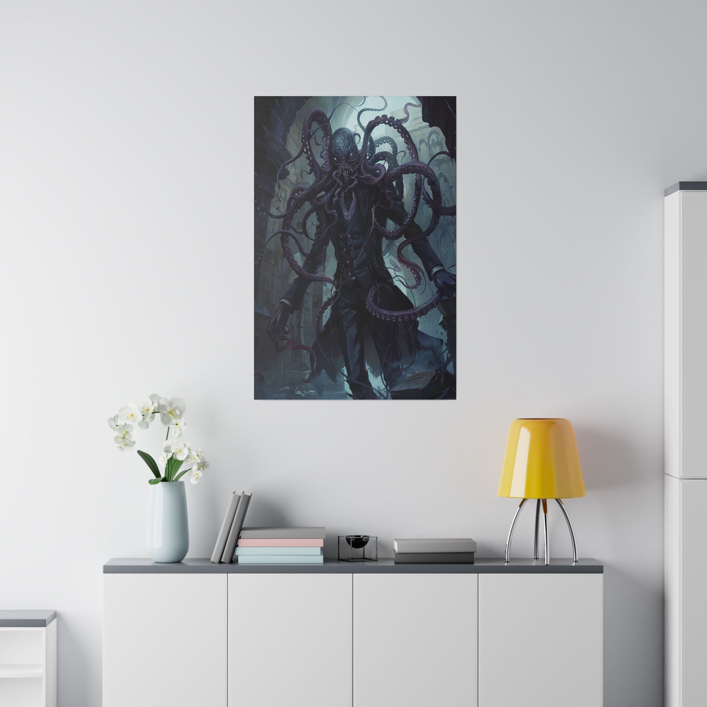 Mindflayer Tyrant Matte Canvas Prints MysMuse - Premium Matte Canvas Prints from MysMuse - Just $41.99! Shop now at Mysterious Muse