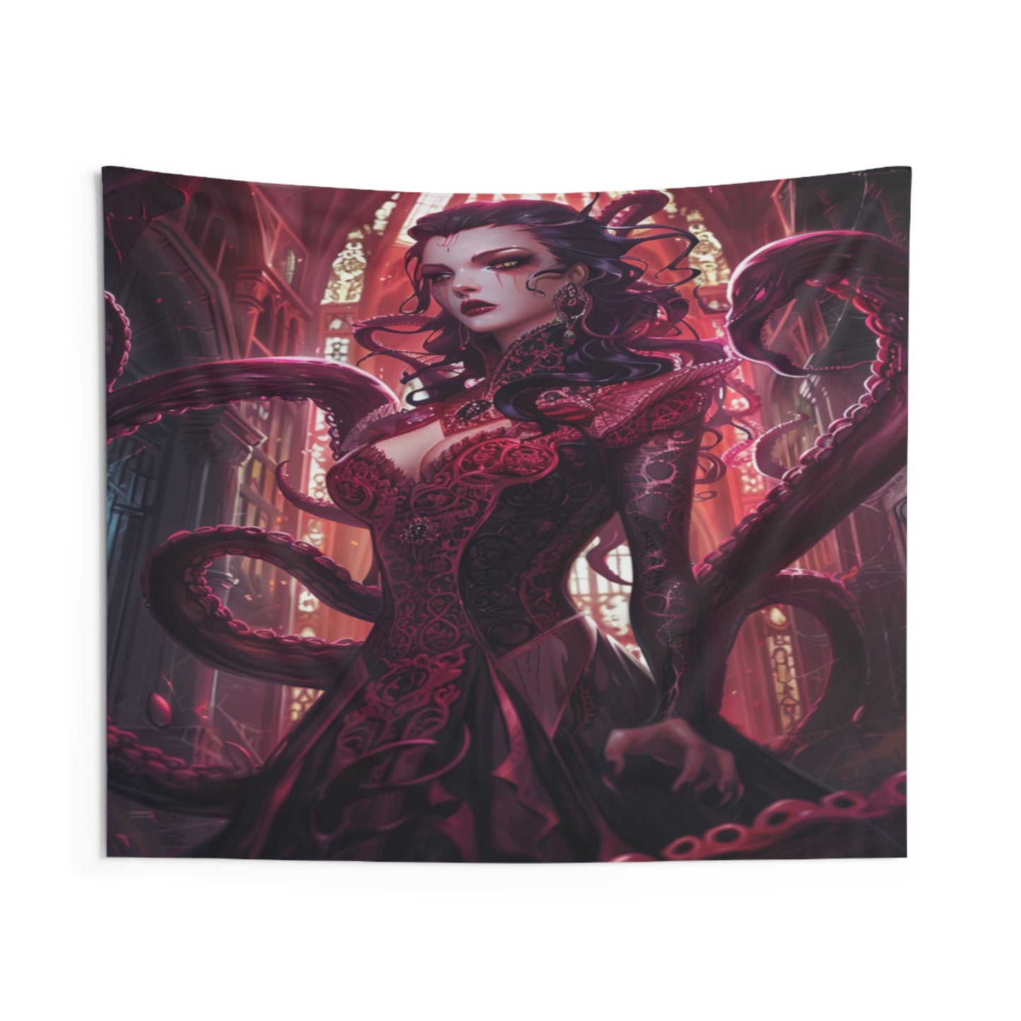 Bloodborne Sorceress Decorative Wall Tapestry MysMuse - Premium Decorative Wall Tapestry from MysMuse - Just $26.99! Shop now at Mysterious Muse