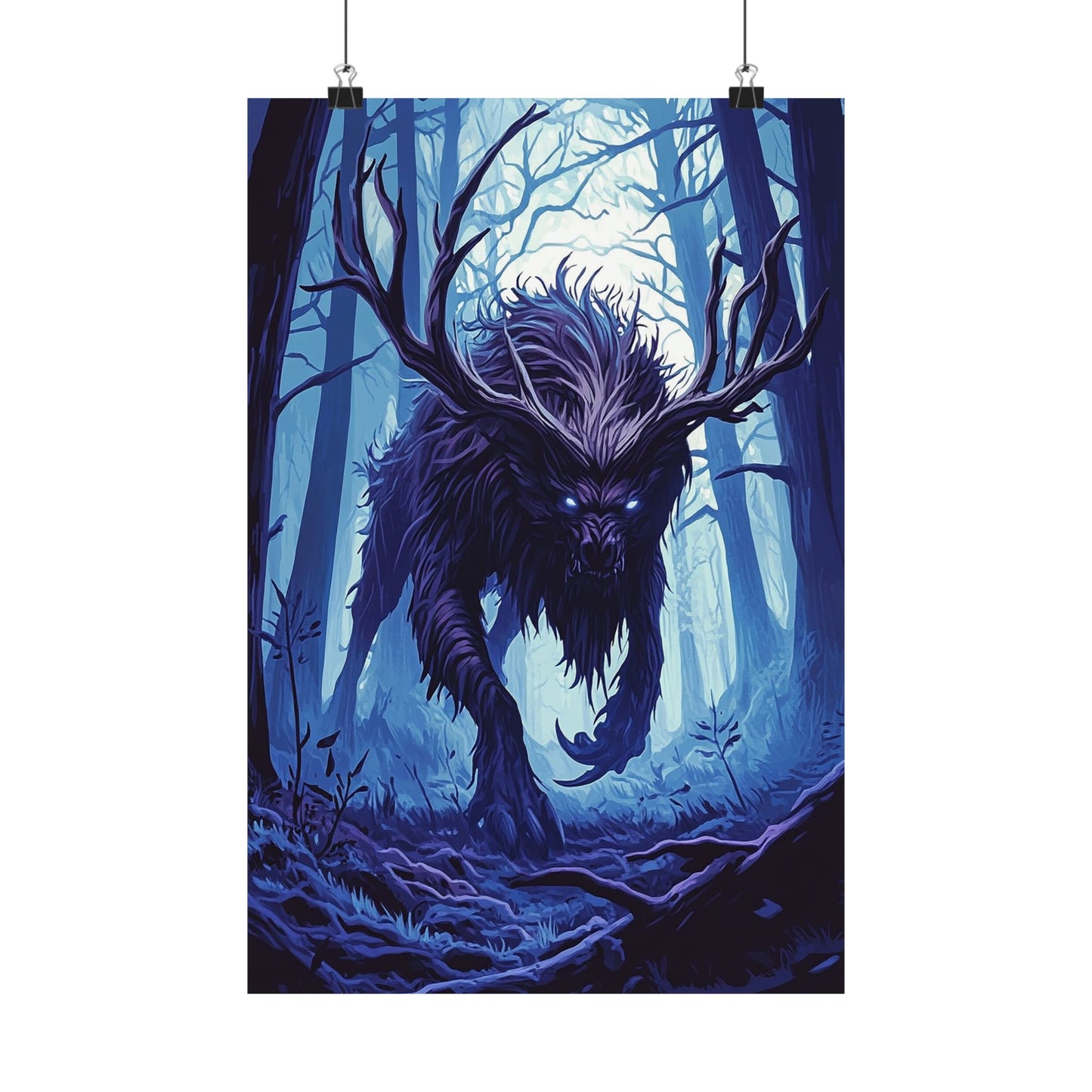 Ebonwood Shadowbeast Matte Vertical Posters MysMuse. - Premium Matte Vertical Posters from MysMuse - Just $16.95! Shop now at Mysterious Muse