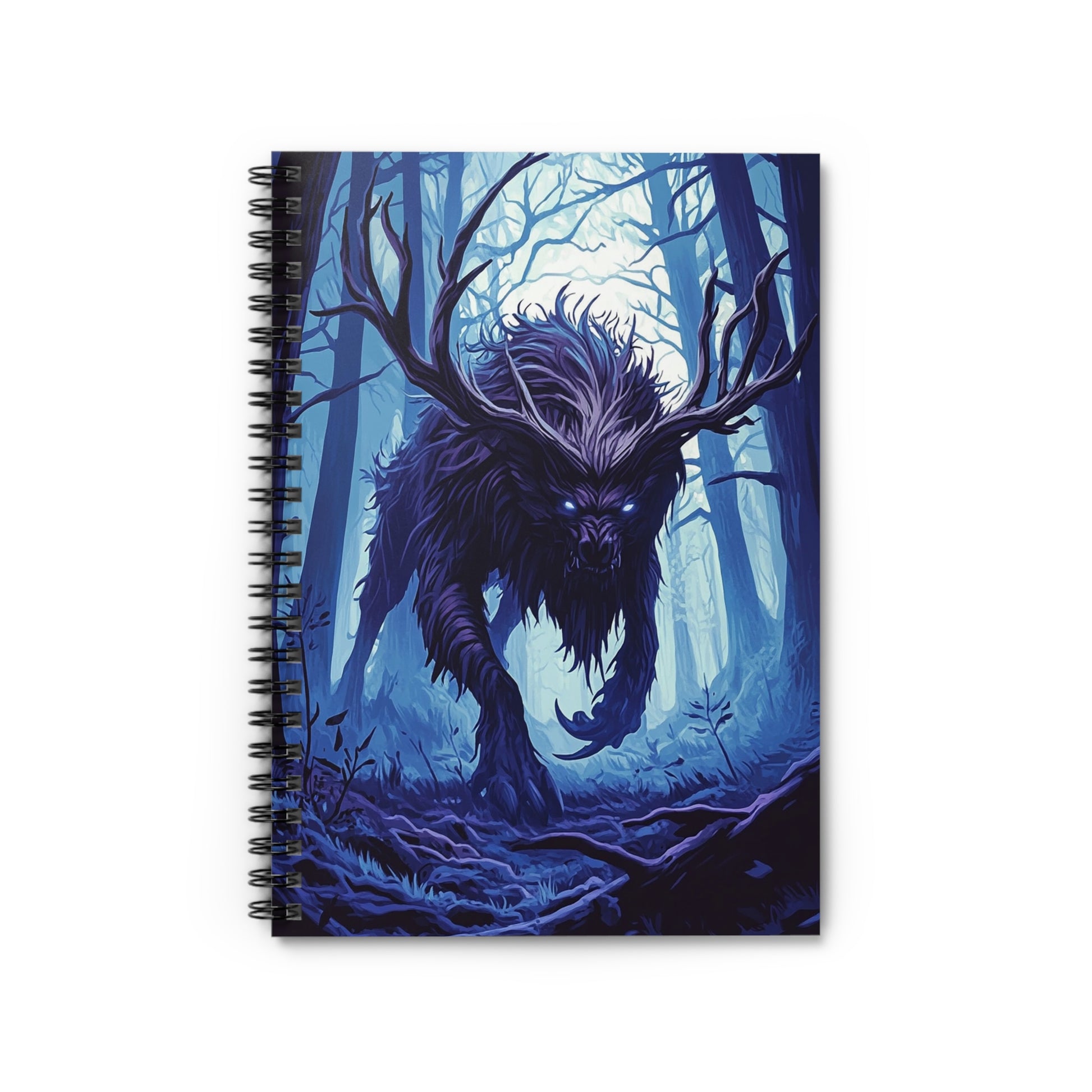 Ebonwood Shadowbeast Spiral Notebook MysMuse - Premium Spiral Notebook from MysMuse - Just $14.99! Shop now at Mysterious Muse