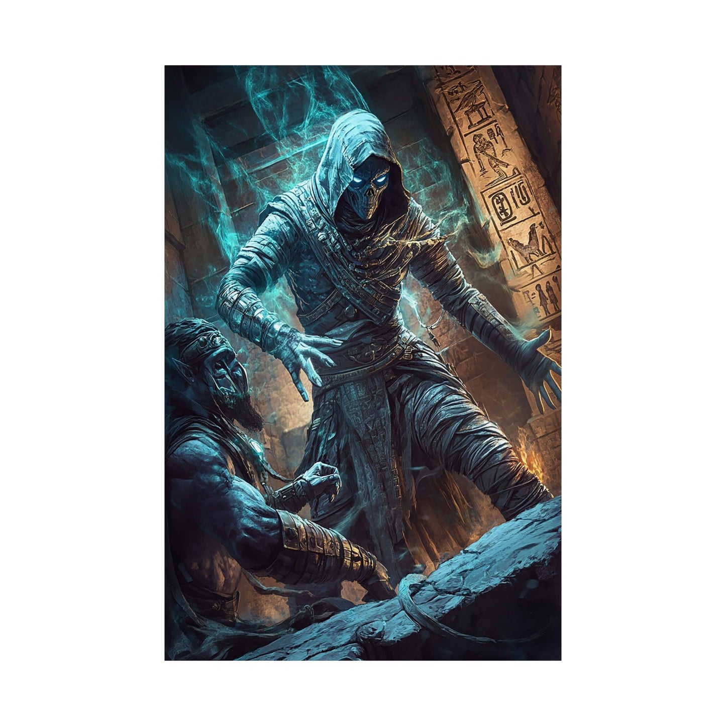 Zareth the Undying Matte Vertical Posters MysMuse. - Premium Matte Vertical Posters from MysMuse - Just $16.95! Shop now at Mysterious Muse