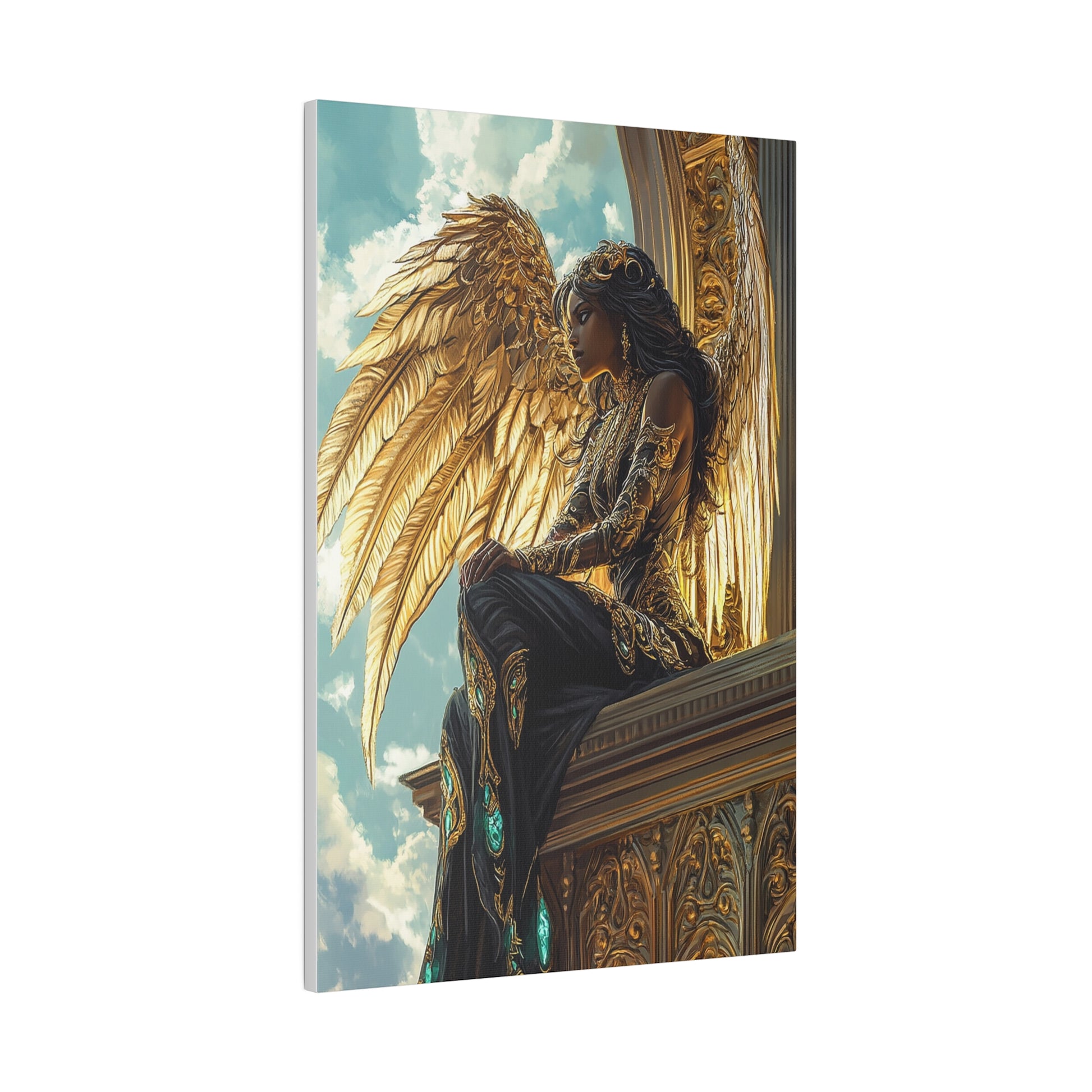 Aurethiel Sunwing Matte Canvas Prints MysMuse - Premium Matte Canvas Prints from MysMuse - Just $41.99! Shop now at Mysterious Muse