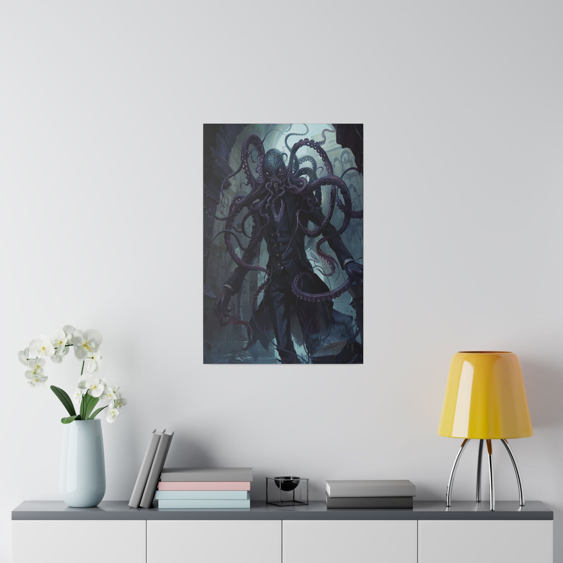 Mindflayer Tyrant Matte Canvas Prints MysMuse - Premium Matte Canvas Prints from MysMuse - Just $41.99! Shop now at Mysterious Muse