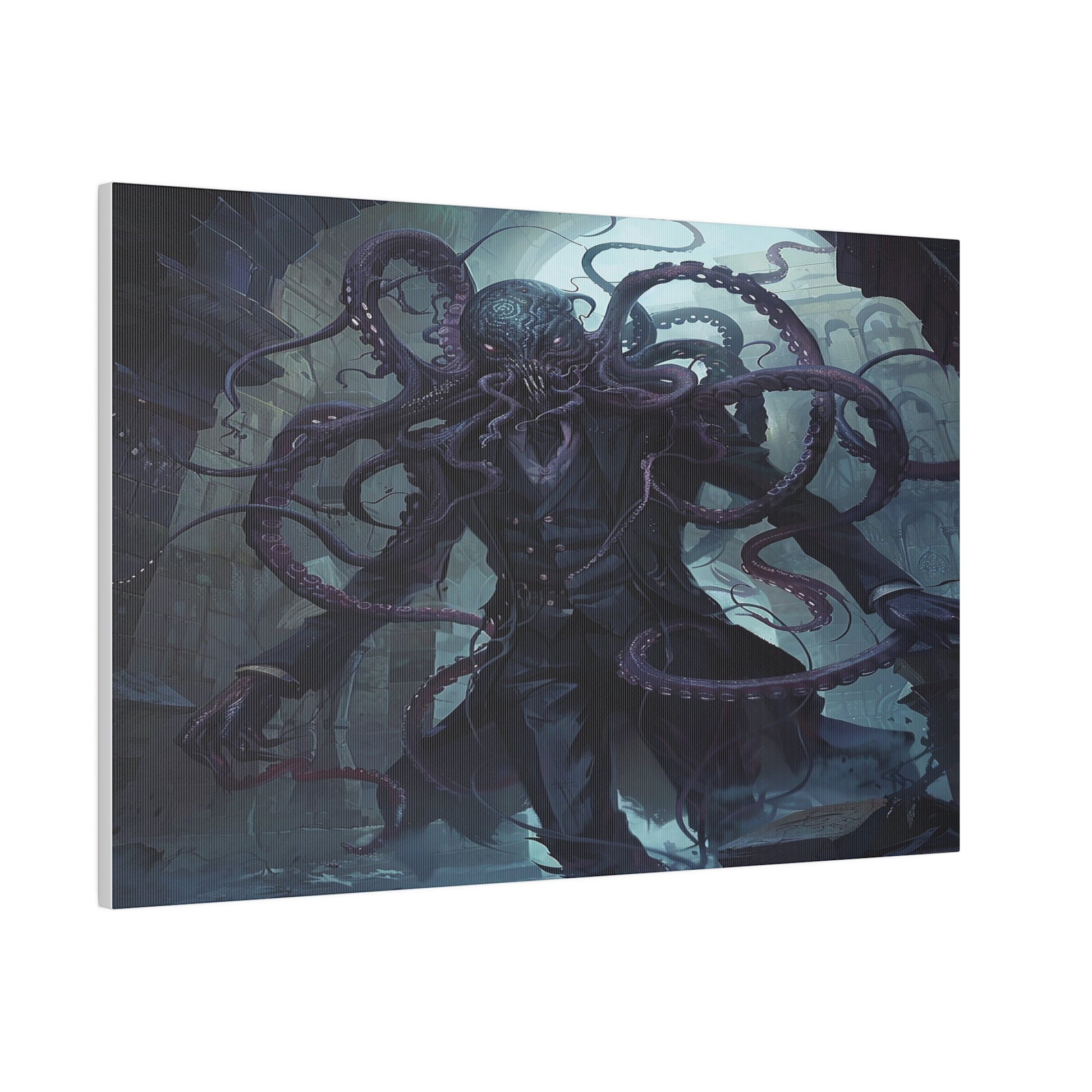 Mindflayer Tyrant Matte Canvas Prints MysMuse - Premium Matte Canvas Prints from MysMuse - Just $41.99! Shop now at Mysterious Muse