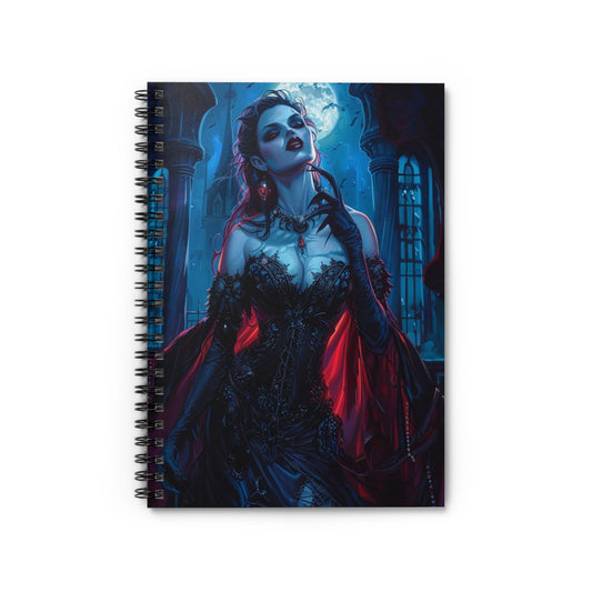 Sanguine Countess Spiral Notebook MysMuse - Premium Spiral Notebook from MysMuse - Just $14.99! Shop now at Mysterious Muse