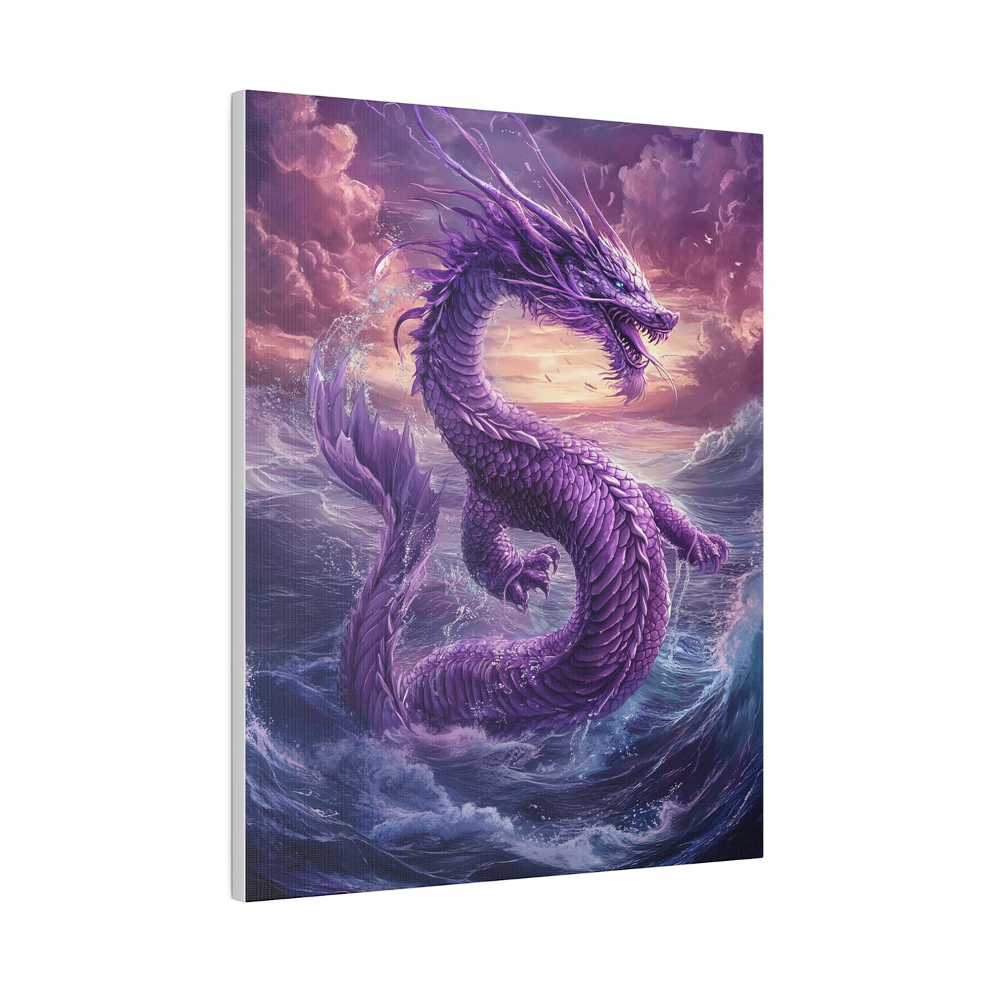 Stormcrest Leviathan Matte Canvas Prints MysMuse - Premium Matte Canvas Prints from MysMuse - Just $41.99! Shop now at Mysterious Muse