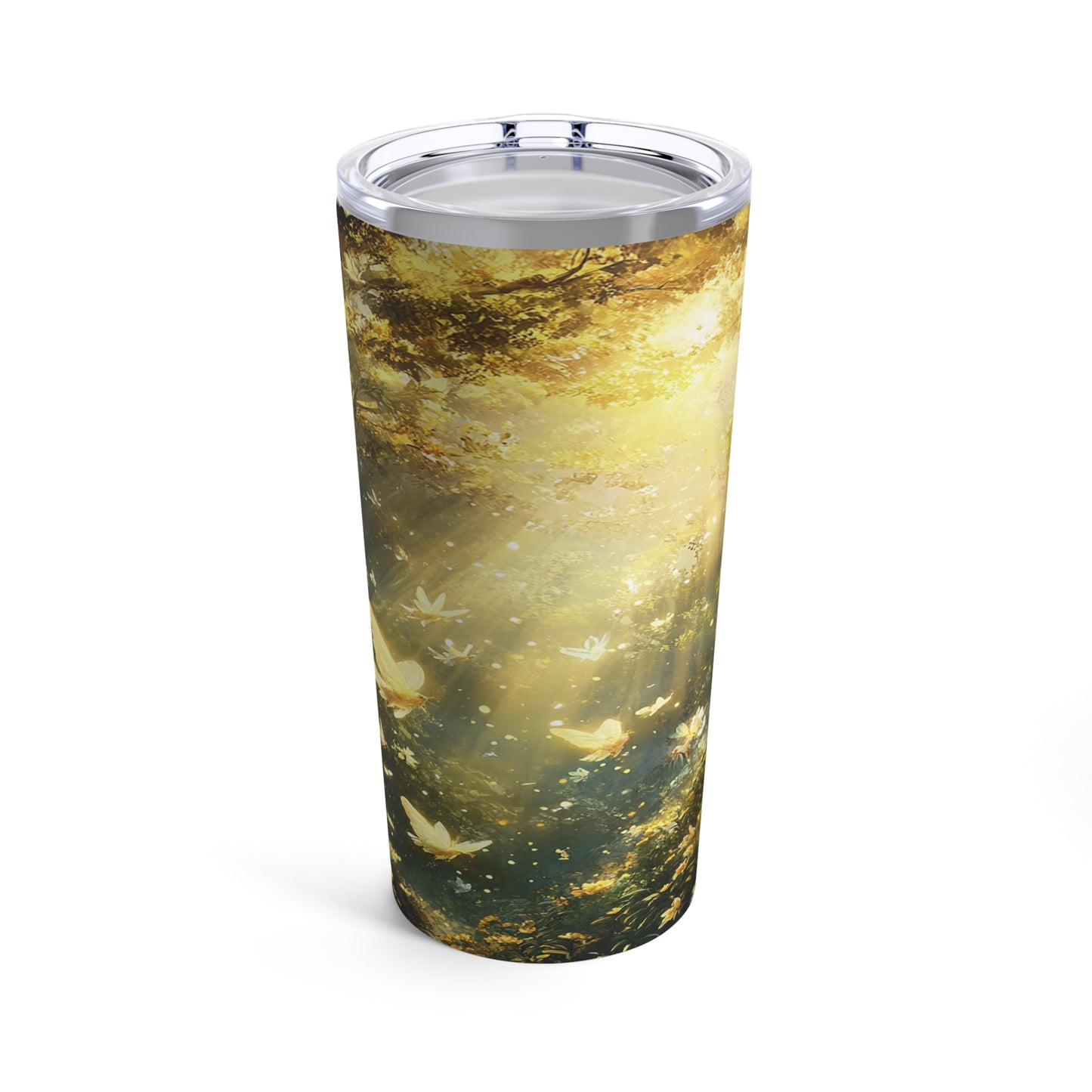 Forest of Radiant Spirits Steel Tumbler Drinkware MysMuse - Premium Tumbler from MysMuse - Just $37.95! Shop now at Mysterious Muse