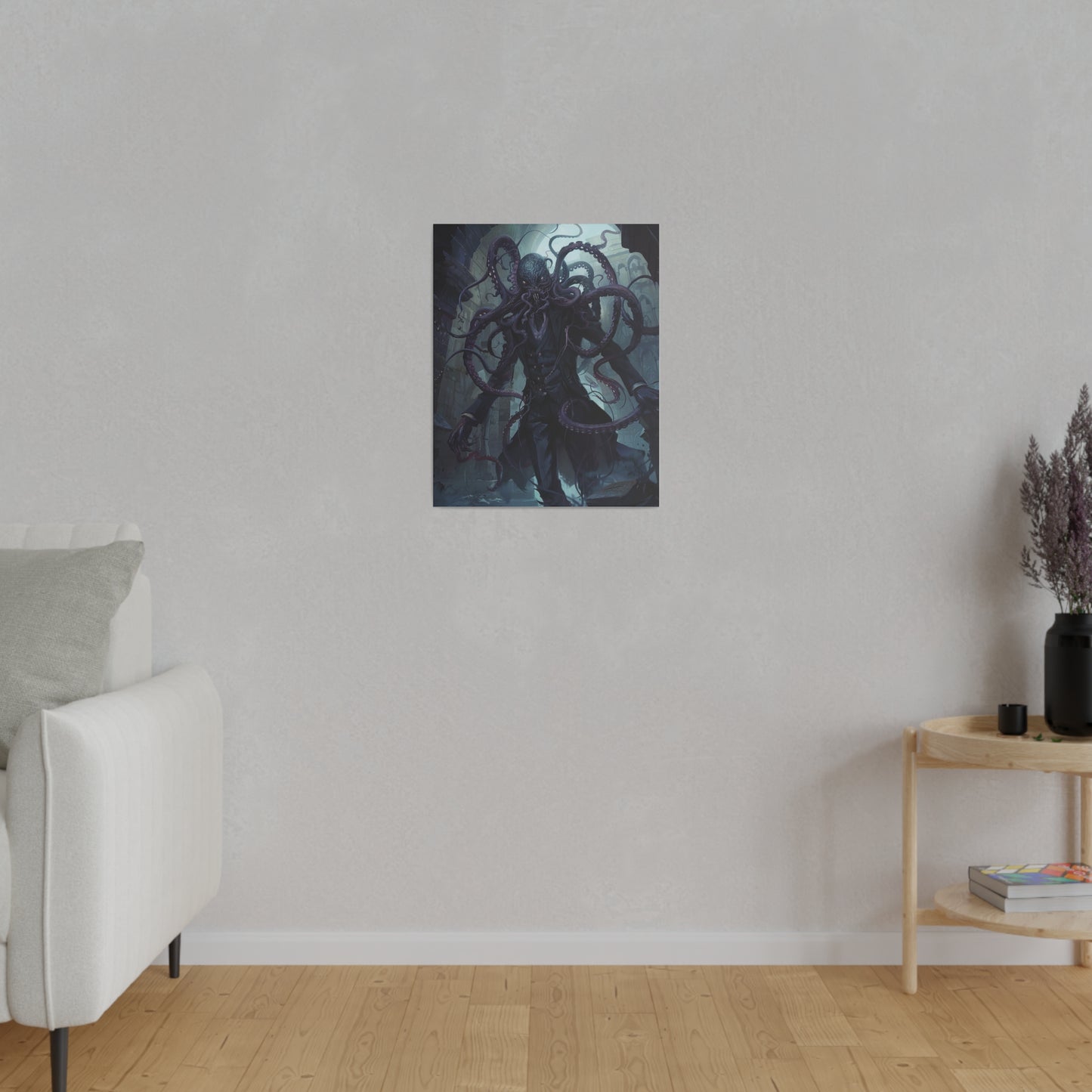 Mindflayer Tyrant Matte Canvas Prints MysMuse - Premium Matte Canvas Prints from MysMuse - Just $41.99! Shop now at Mysterious Muse