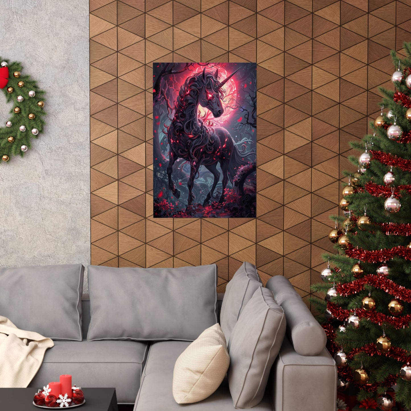 Nightmare Unicorn Matte Vertical Posters MysMuse. - Premium Matte Vertical Posters from MysMuse - Just $16.95! Shop now at Mysterious Muse