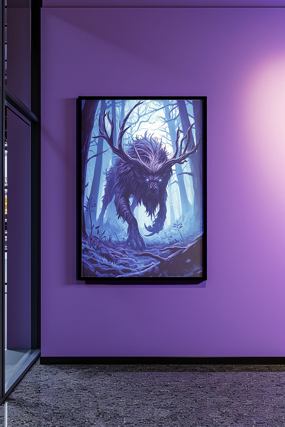 Ebonwood Shadowbeast Matte Vertical Posters MysMuse. - Premium Matte Vertical Posters from MysMuse - Just $16.95! Shop now at Mysterious Muse