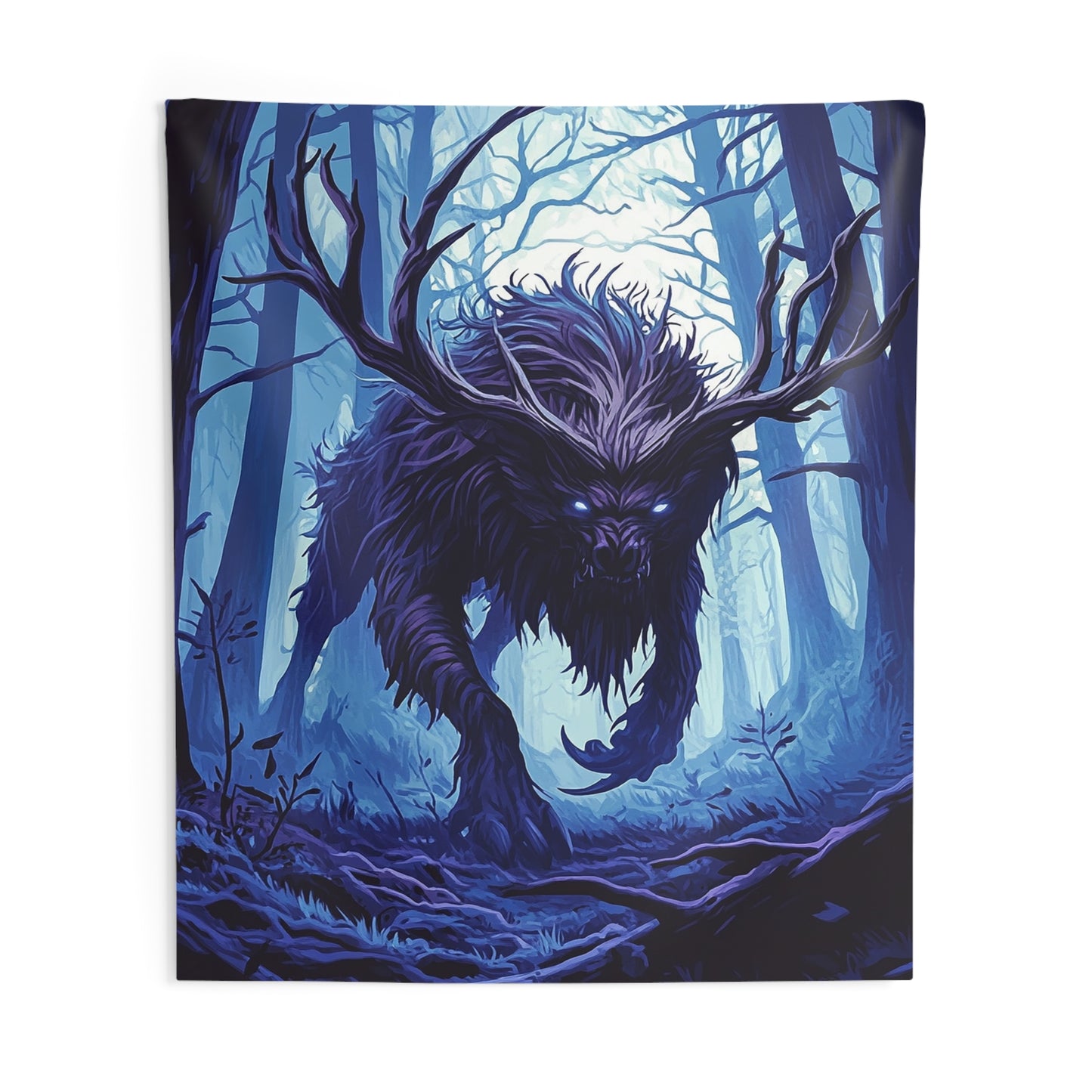 Ebonwood Shadowbeast Decorative Wall Tapestry MysMuse - Premium Decorative Wall Tapestry from MysMuse - Just $26.99! Shop now at Mysterious Muse