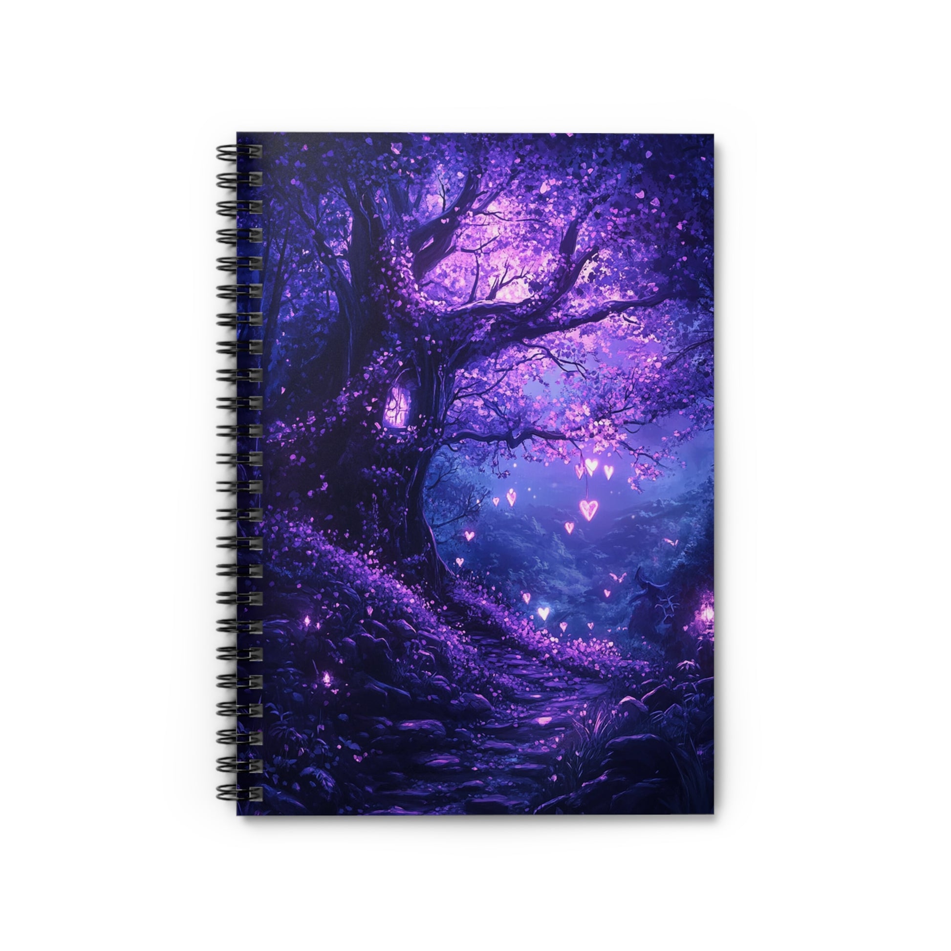 Luminary Hearts Path Spiral Notebook MysMuse - Premium Spiral Notebook from MysMuse - Just $14.99! Shop now at Mysterious Muse