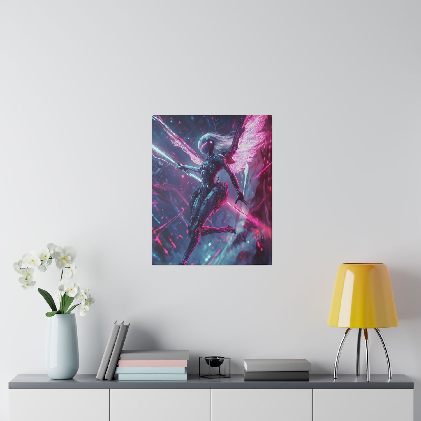 Aetherblade Valkyrie Matte Canvas Prints MysMuse - Premium Matte Canvas Prints from MysMuse - Just $41.99! Shop now at Mysterious Muse