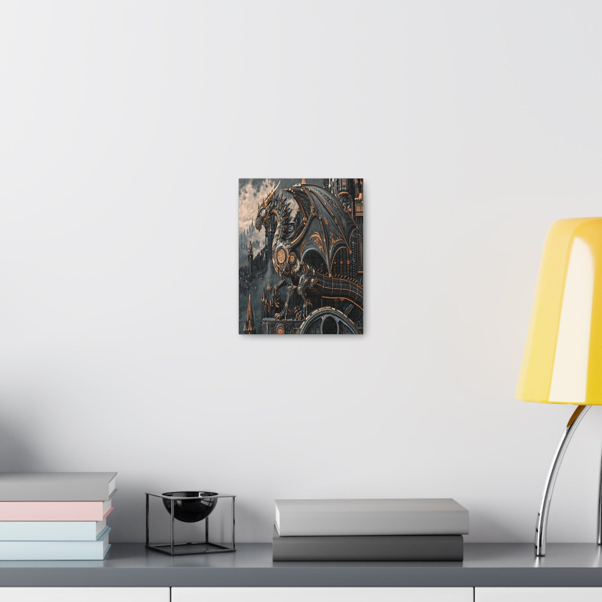 Clockwork Wyvern Canvas Gallery Wraps MysMuse - Premium Canvas Gallery Wraps from MysMuse - Just $16.99! Shop now at Mysterious Muse