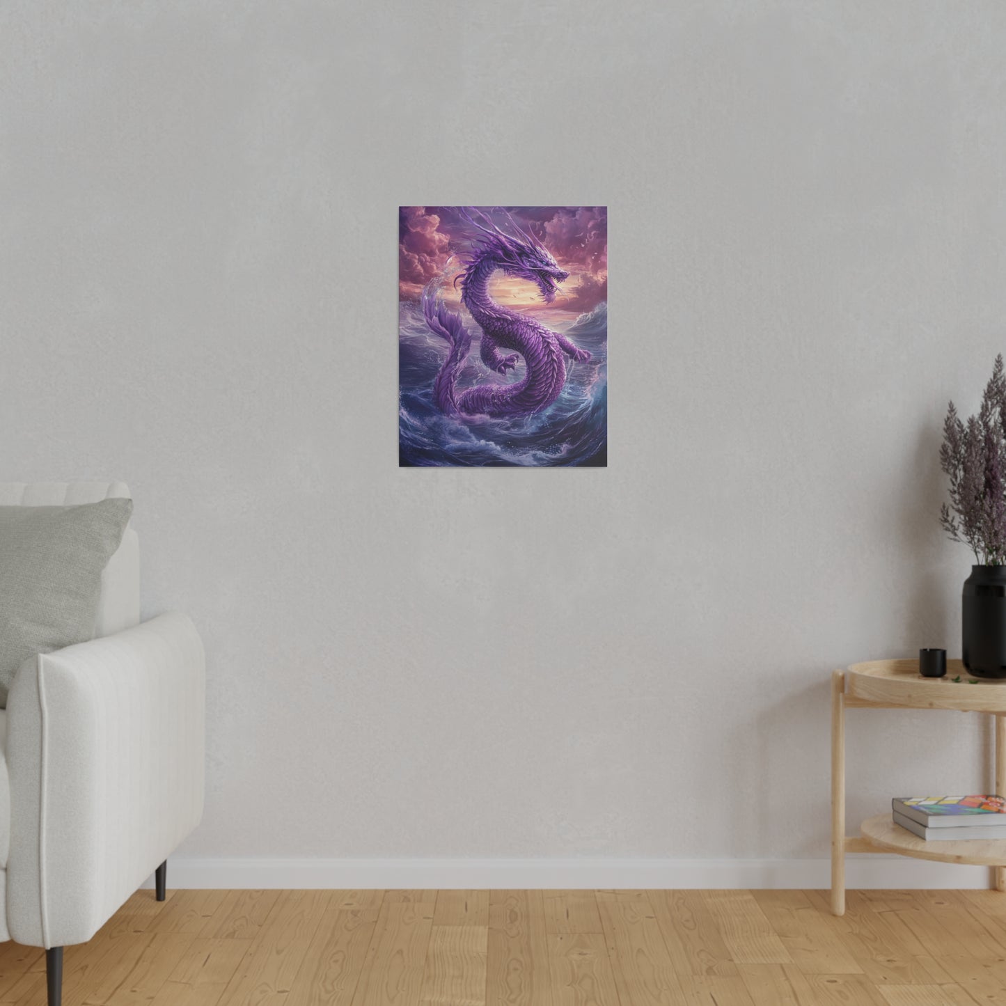 Stormcrest Leviathan Matte Canvas Prints MysMuse - Premium Matte Canvas Prints from MysMuse - Just $41.99! Shop now at Mysterious Muse