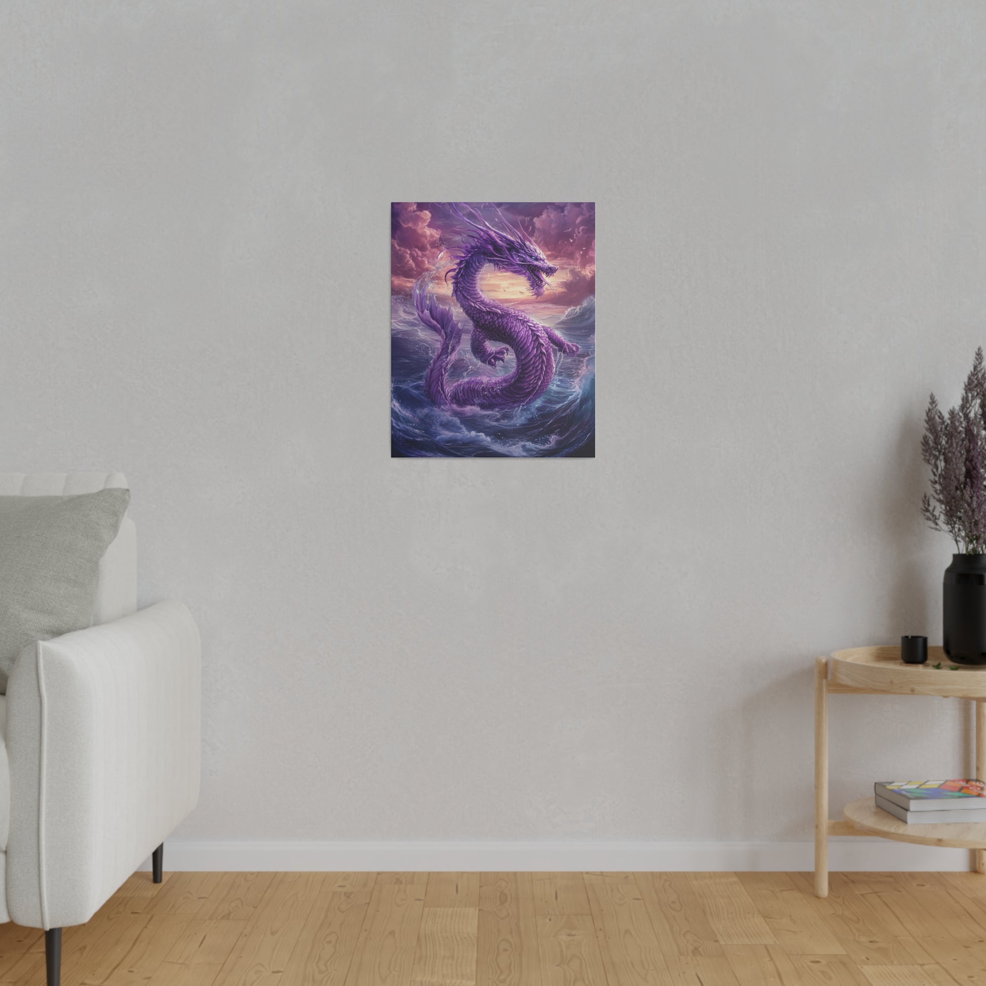 Stormcrest Leviathan Matte Canvas Prints MysMuse - Premium Matte Canvas Prints from MysMuse - Just $41.99! Shop now at Mysterious Muse